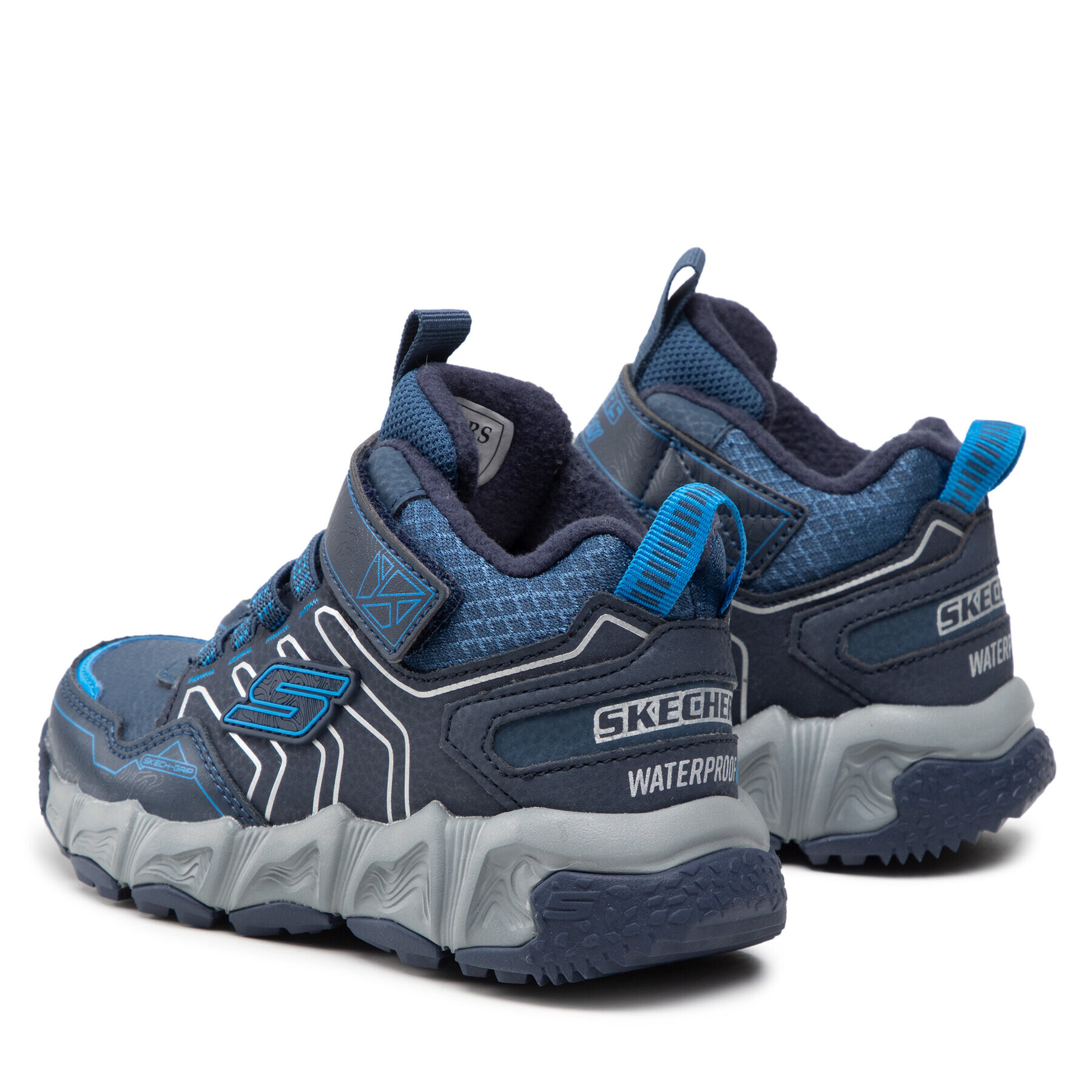 Skechers Trekingová obuv Combex 406422L/NVBL Tmavomodrá - Pepit.cz