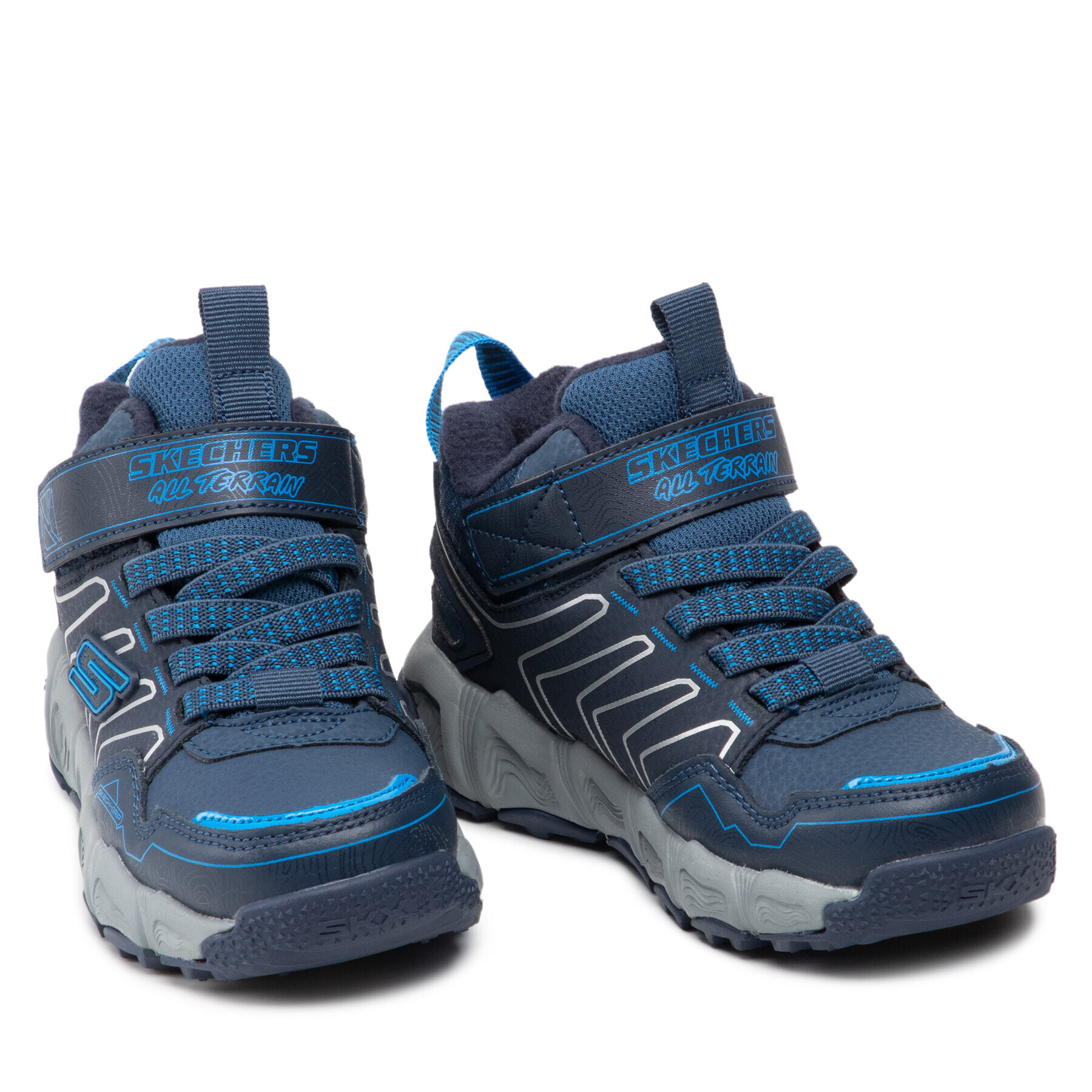 Skechers Trekingová obuv Combex 406422L/NVBL Tmavomodrá - Pepit.cz