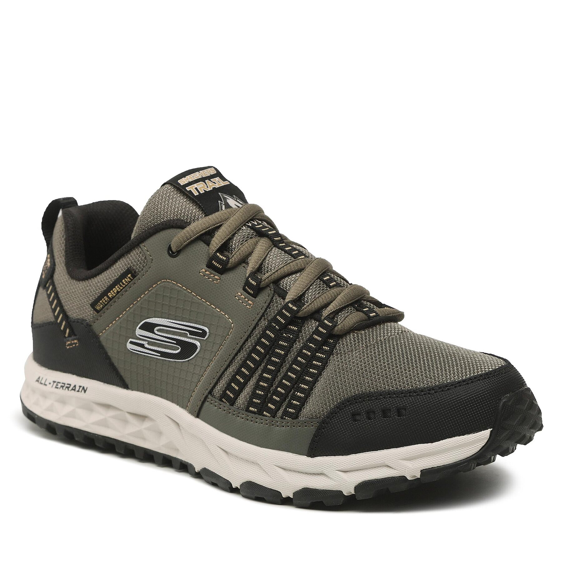 Skechers Trekingová obuv Escape Plan 51591/OLBK Khaki - Pepit.cz