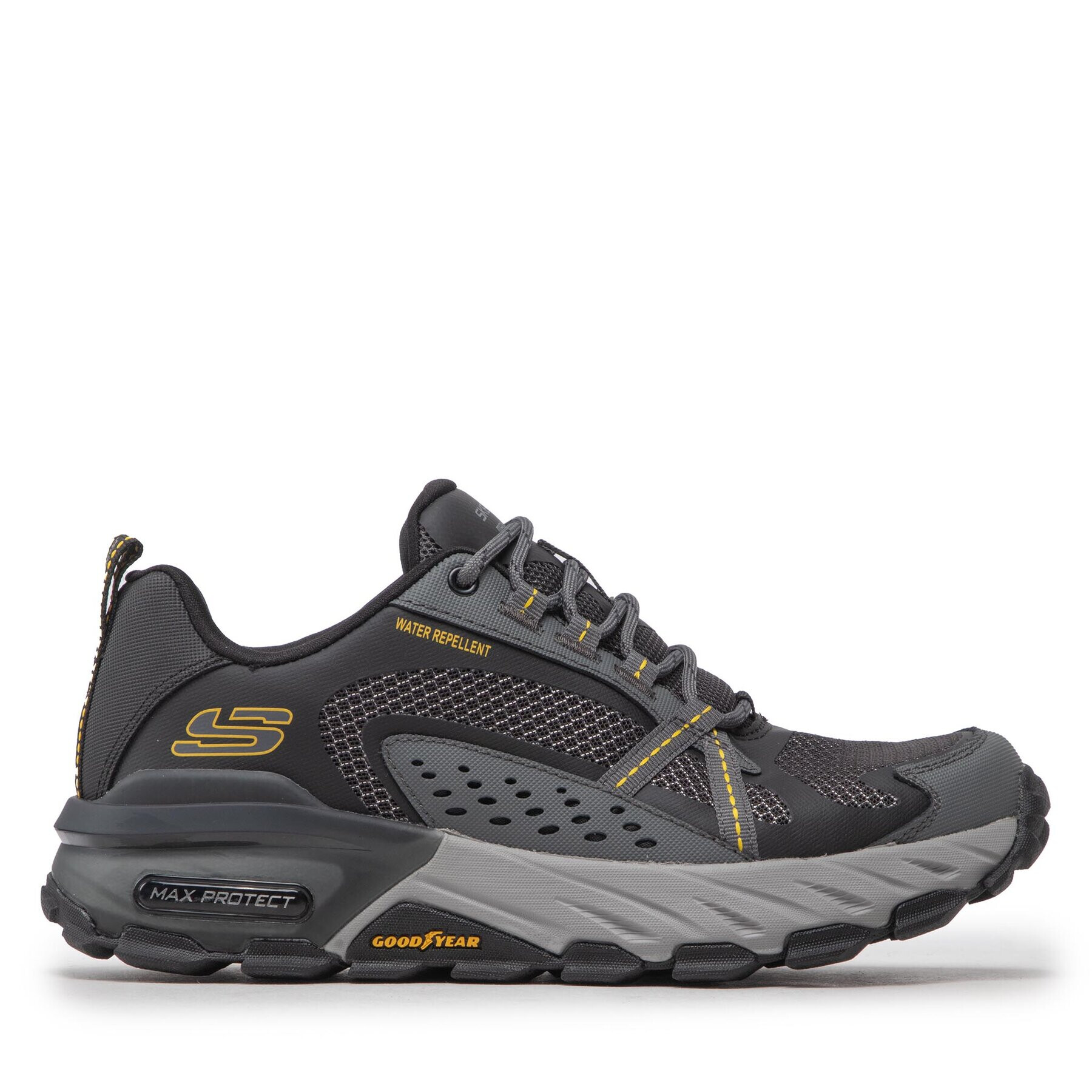 Skechers Trekingová obuv Max Protect 237303/BKCC Šedá - Pepit.cz