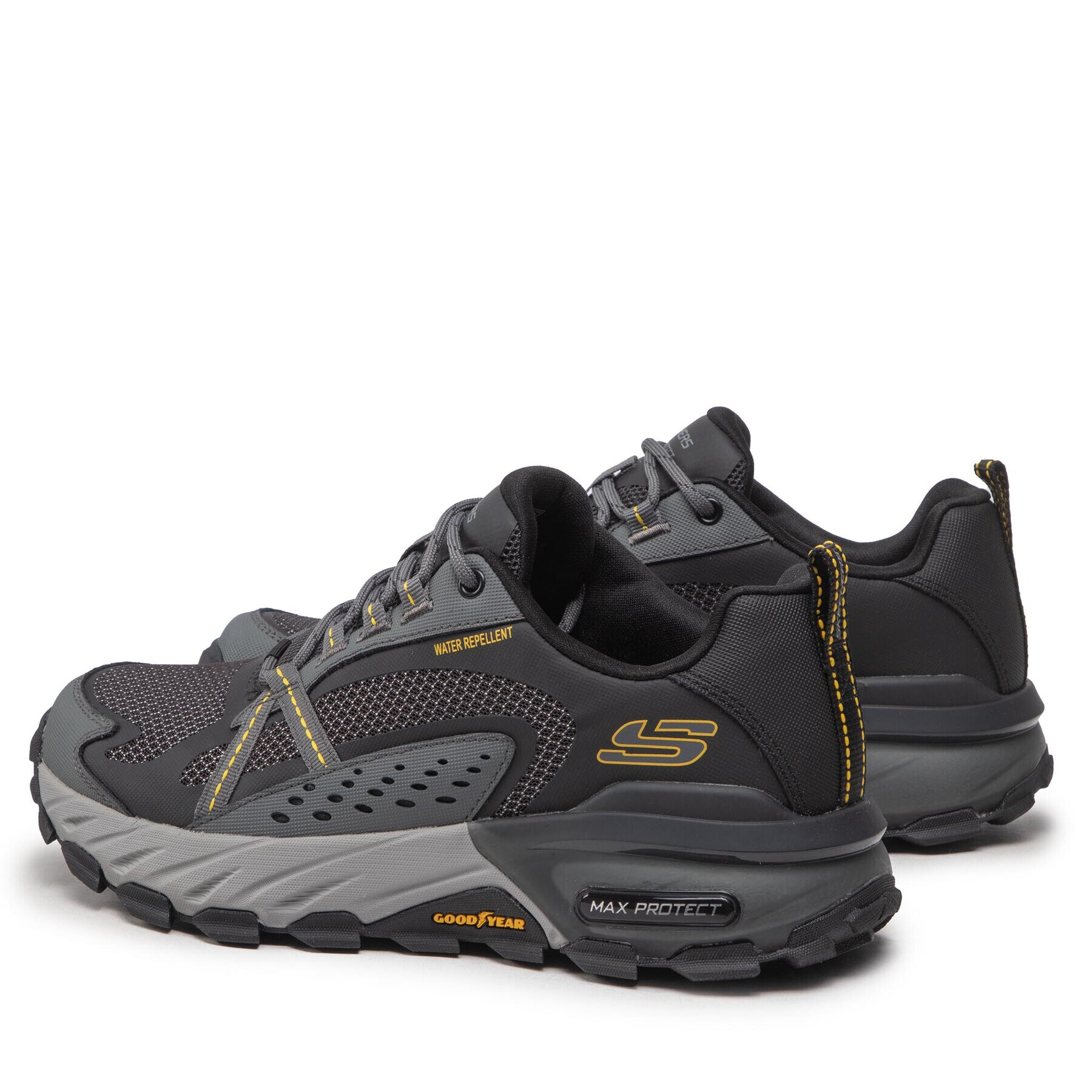 Skechers Trekingová obuv Max Protect 237303/BKCC Šedá - Pepit.cz