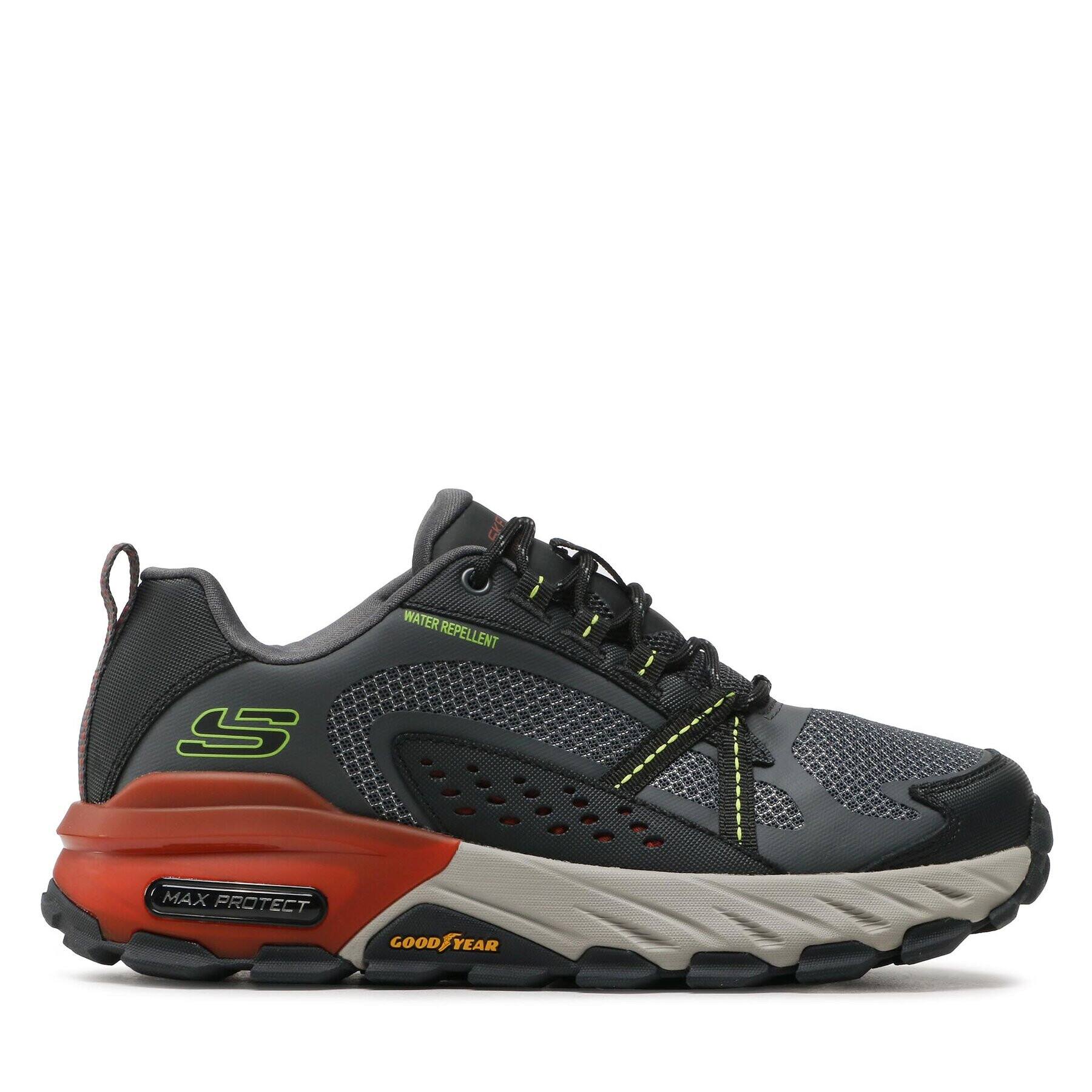 Skechers Trekingová obuv Max Protect 237303/CCMT Šedá - Pepit.cz