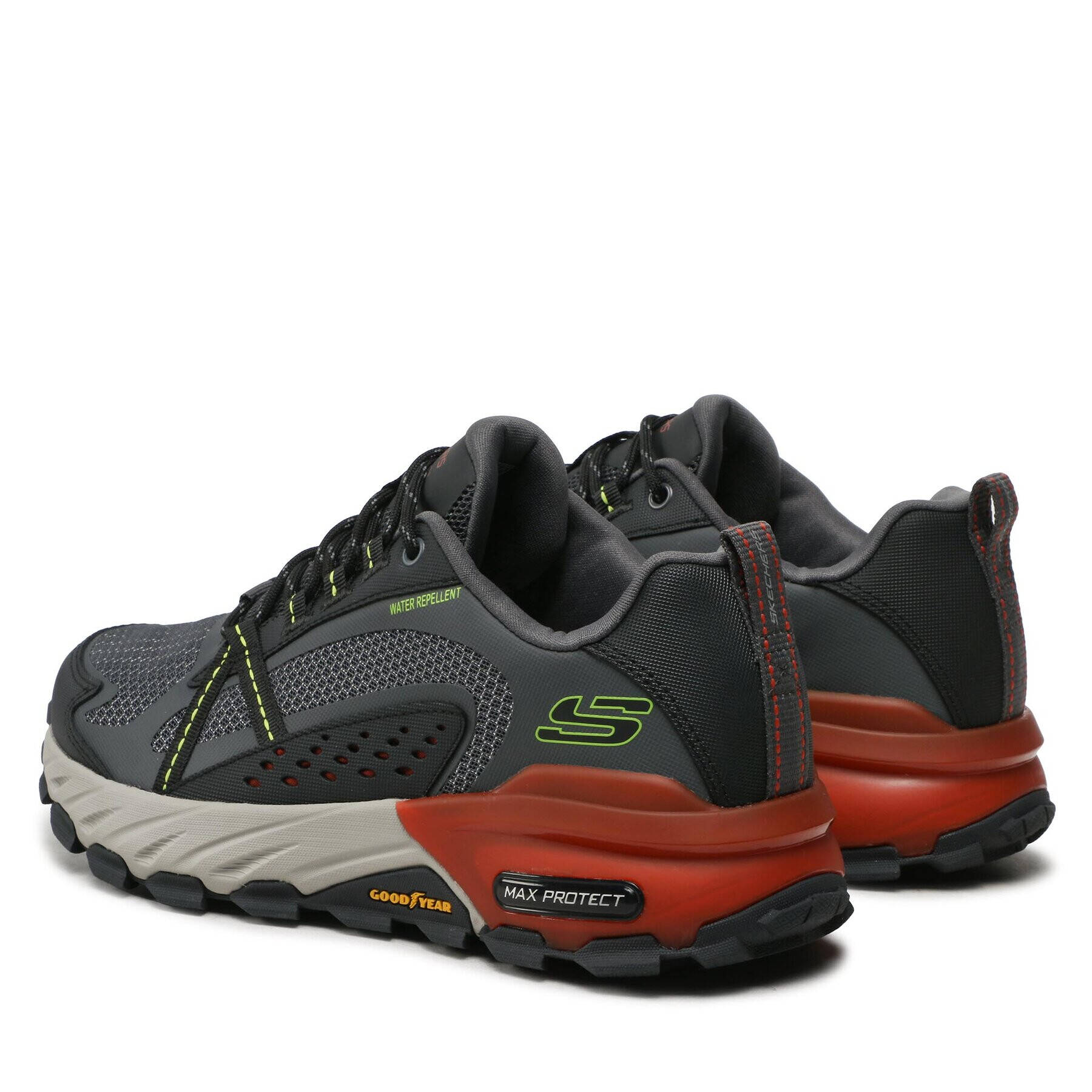 Skechers Trekingová obuv Max Protect 237303/CCMT Šedá - Pepit.cz