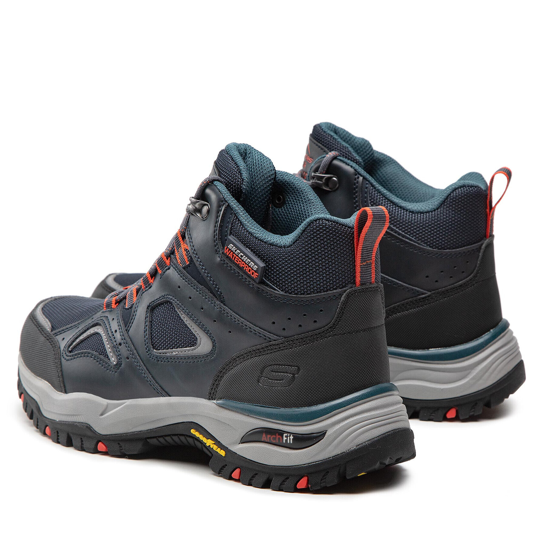 Skechers Trekingová obuv Millard 204628/BLNV Černá - Pepit.cz