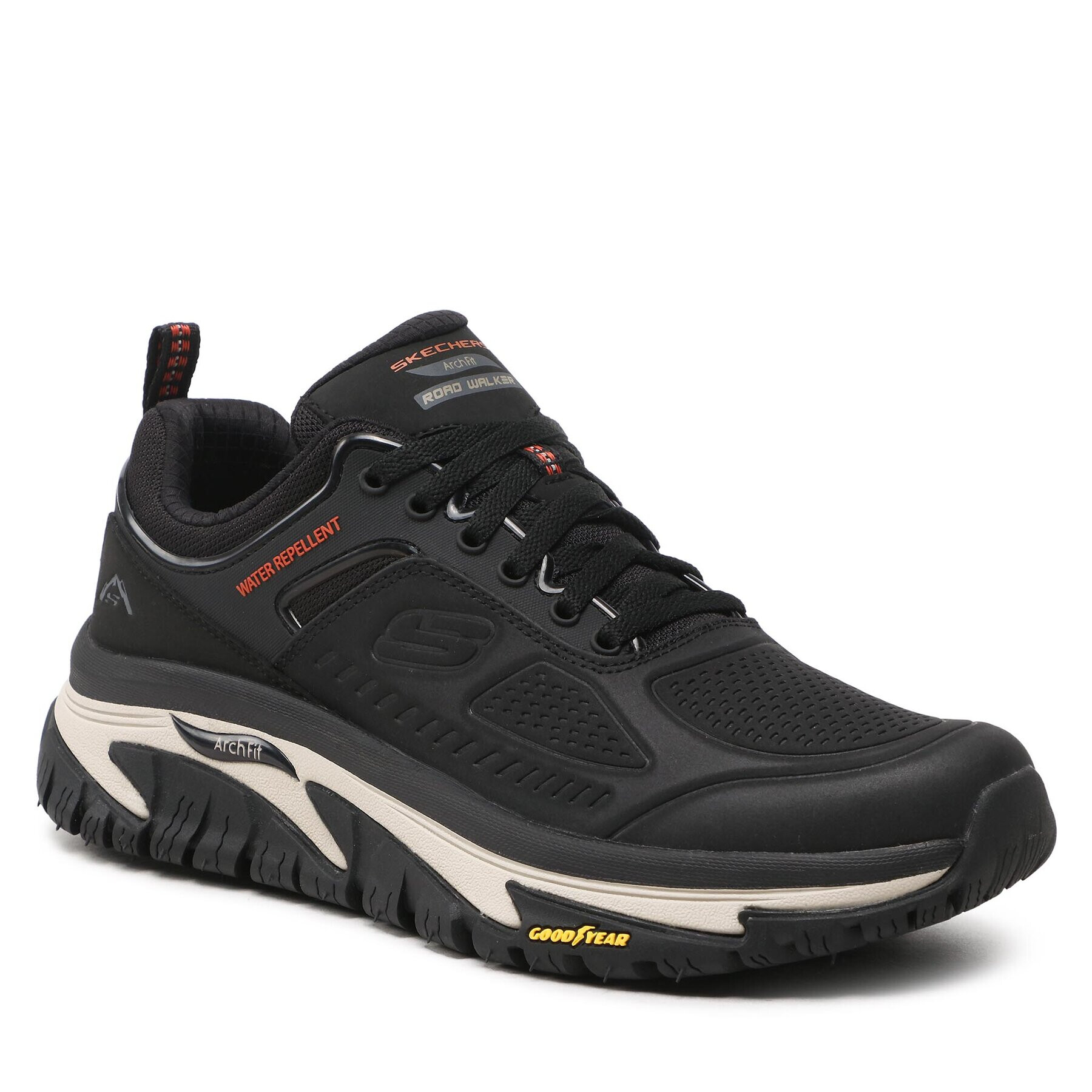 Skechers Trekingová obuv Recon 237333/BLK Černá - Pepit.cz