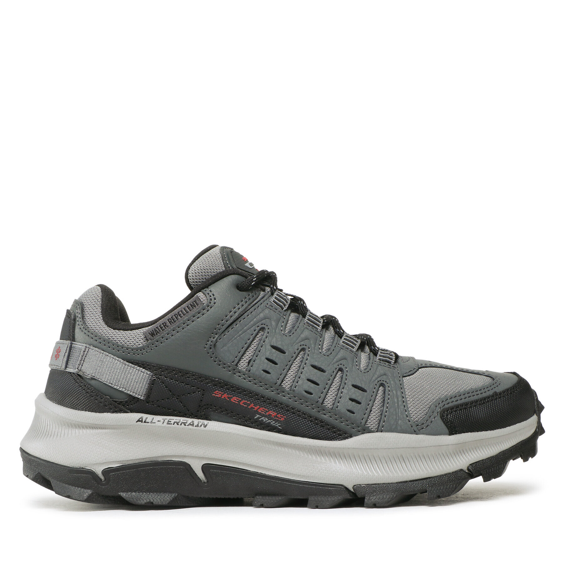 Skechers Trekingová obuv Solix 237501/CCBK Šedá - Pepit.cz