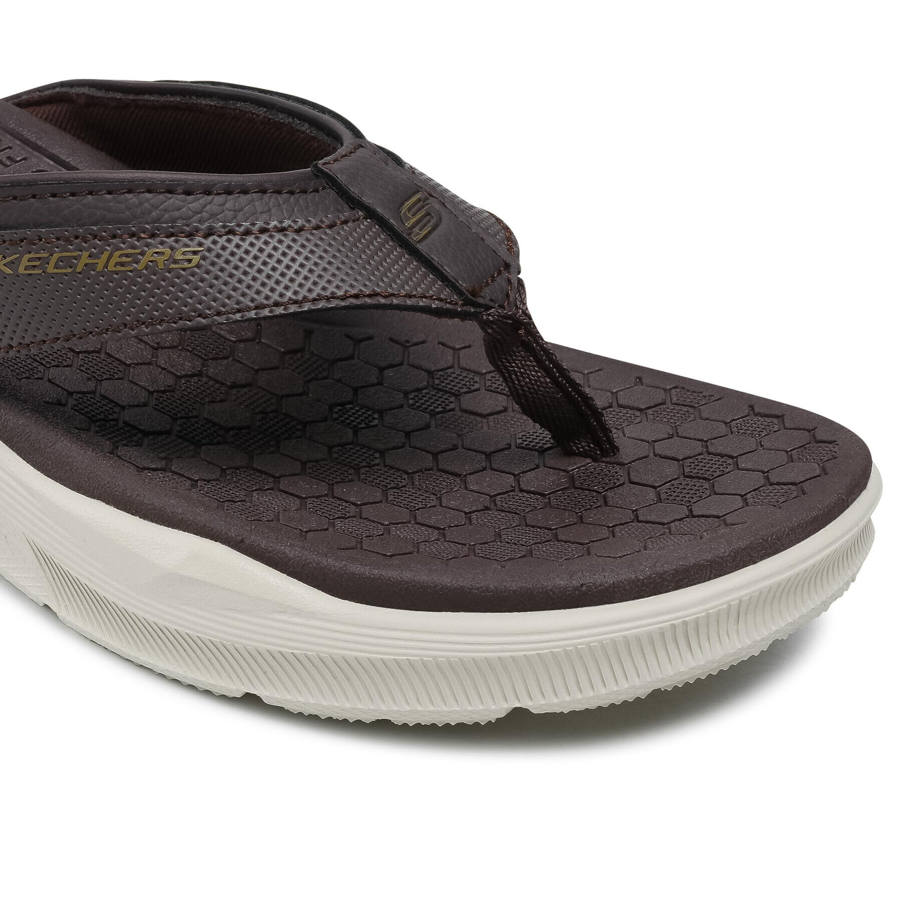 Skechers Žabky Serasa 237049/BRN Hnědá - Pepit.cz