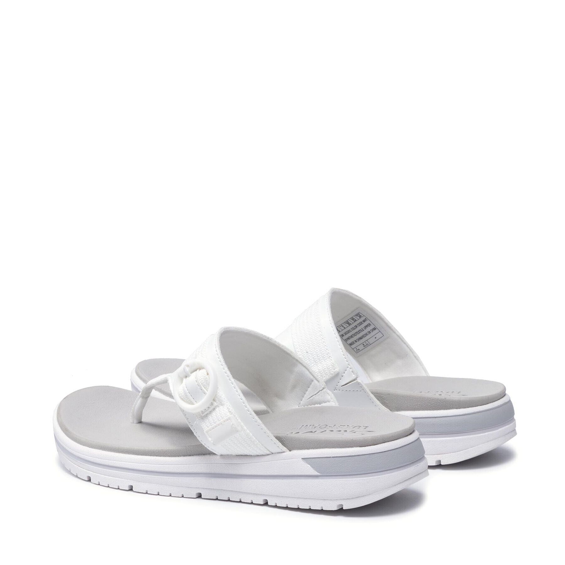 Skechers Žabky Smooth Cruise 163201/WHT Bílá - Pepit.cz