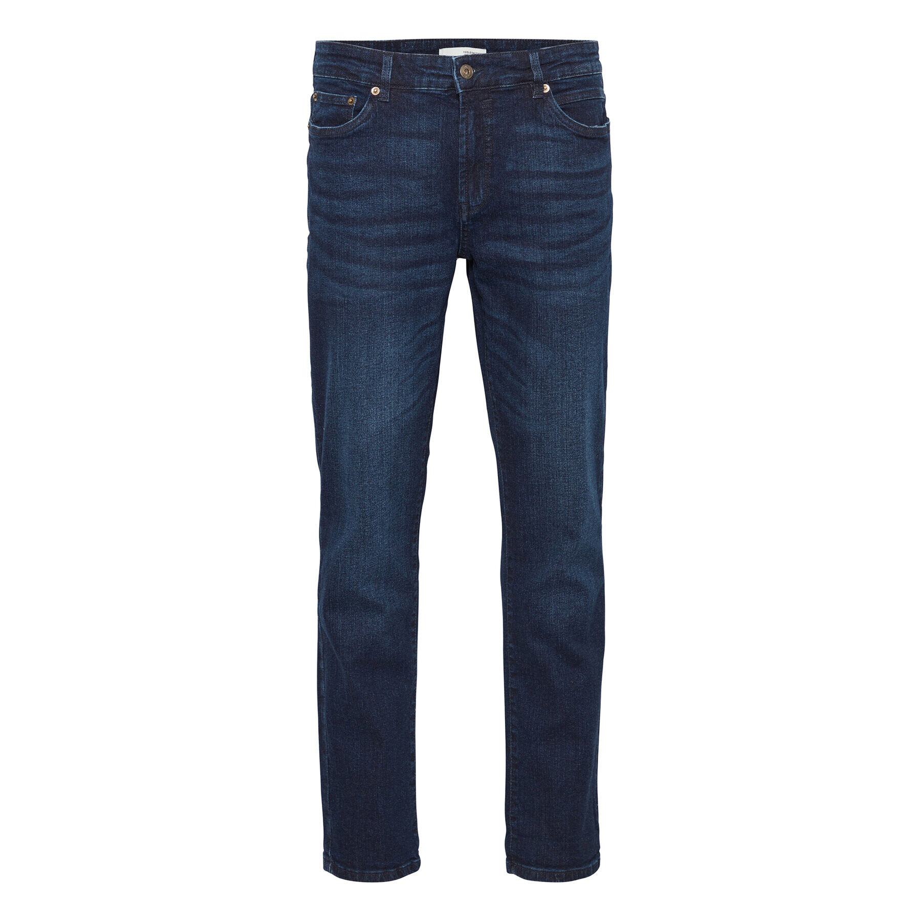 Solid Jeansy 21104849 Tmavomodrá Regular Fit - Pepit.cz