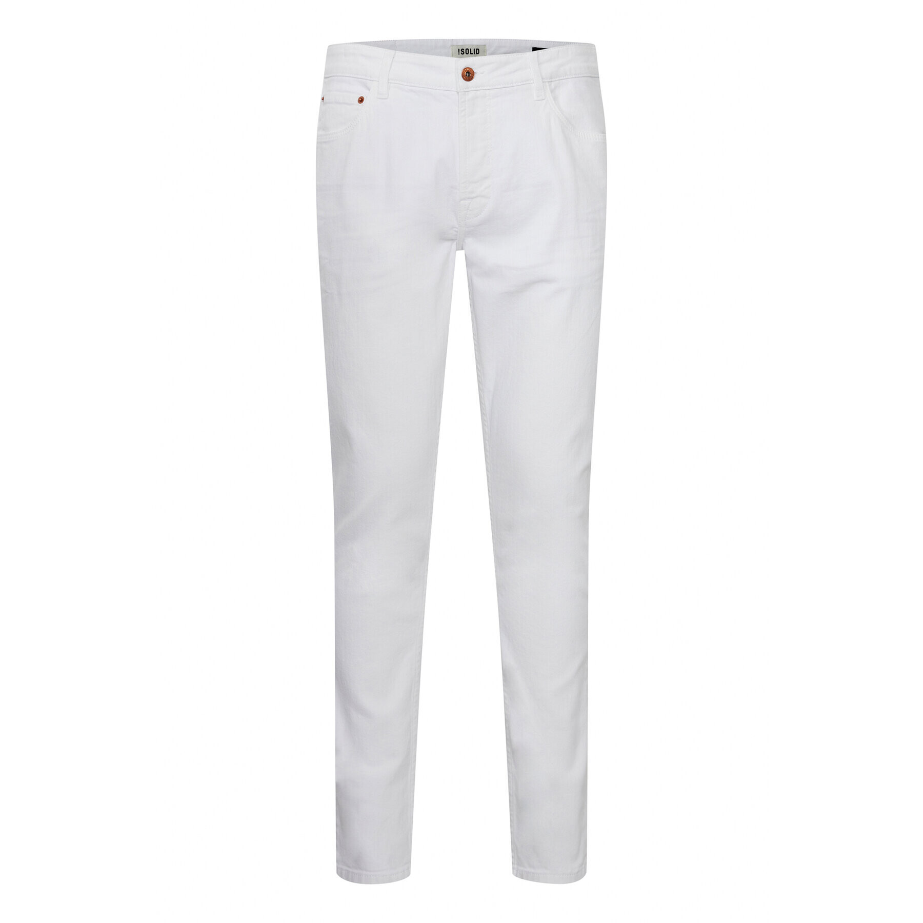 Solid Jeansy 21107678 Bílá Slim Fit - Pepit.cz