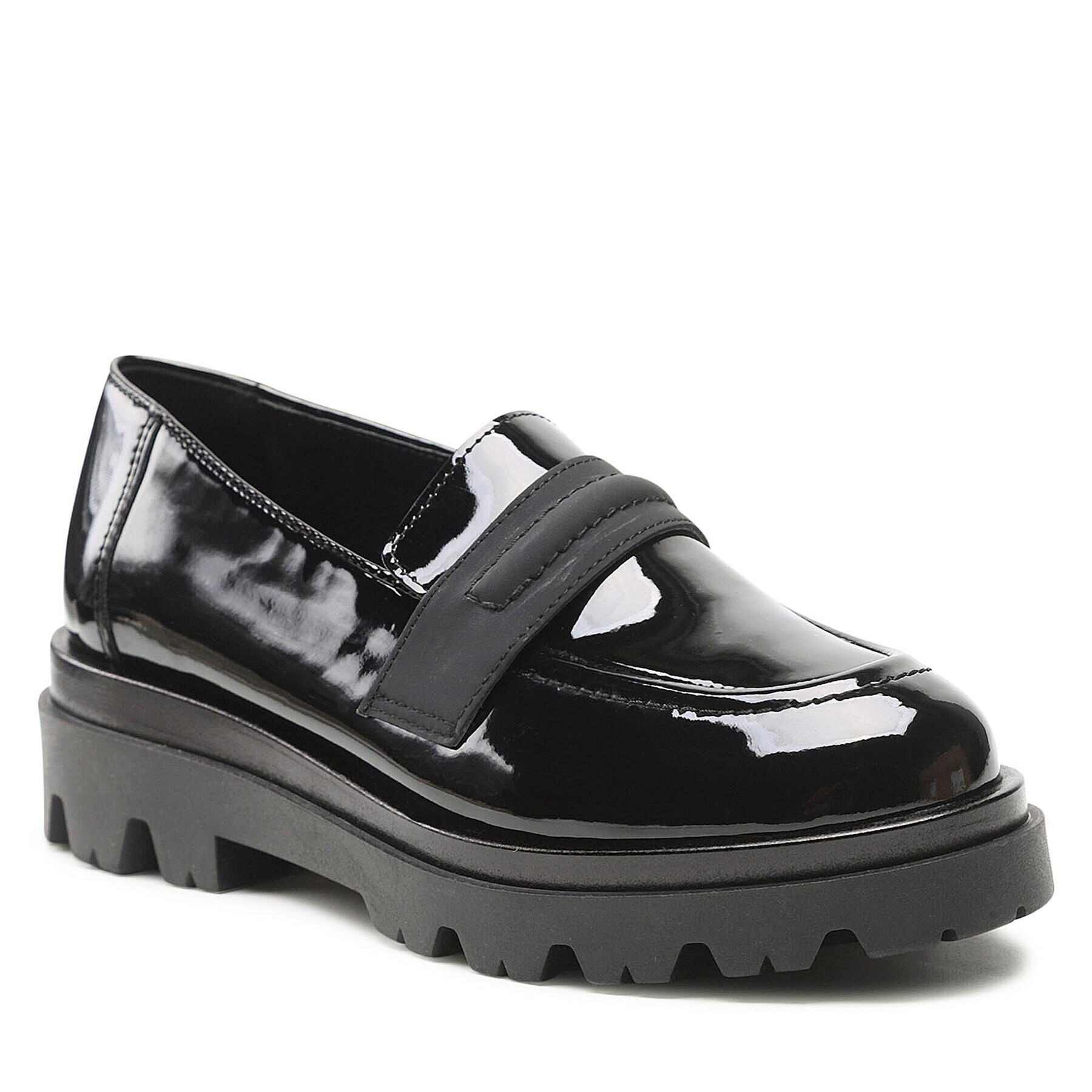 Solo Femme Loafersy 72401-01-B48/N67-03-00 Černá - Pepit.cz