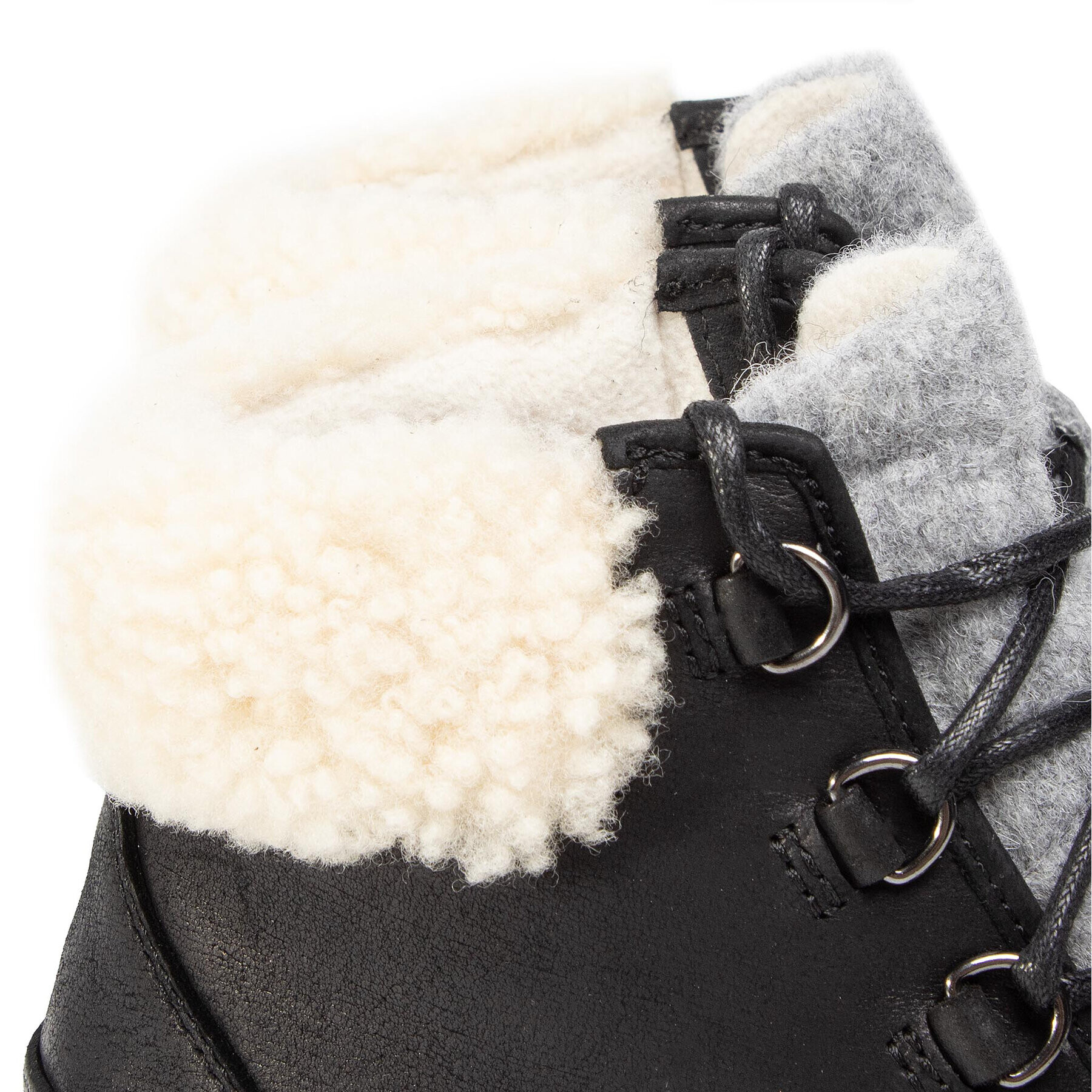 Sorel Polokozačky Harlow Lace Cozy NL3733 Černá - Pepit.cz