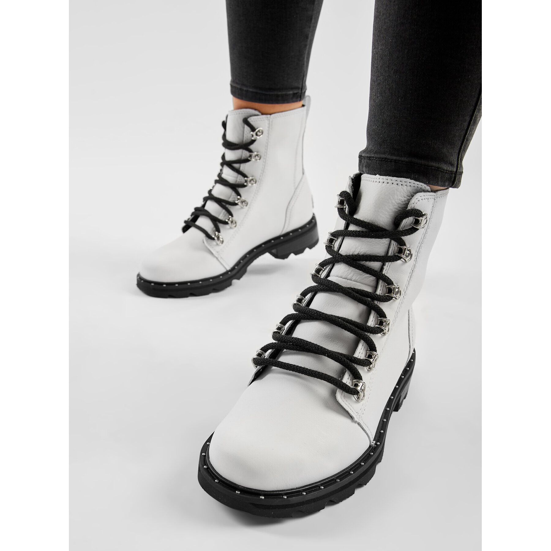 Sorel Polokozačky Lennox™ Lace NL3954 Bílá - Pepit.cz