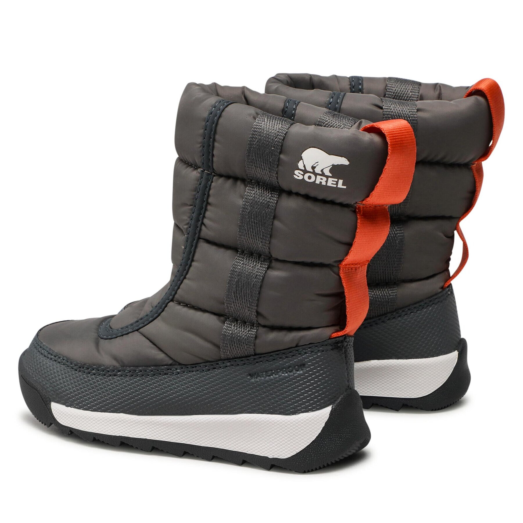 Sorel Sněhule Childrens Whitney II Puff Mid Wp NC3873 Šedá - Pepit.cz