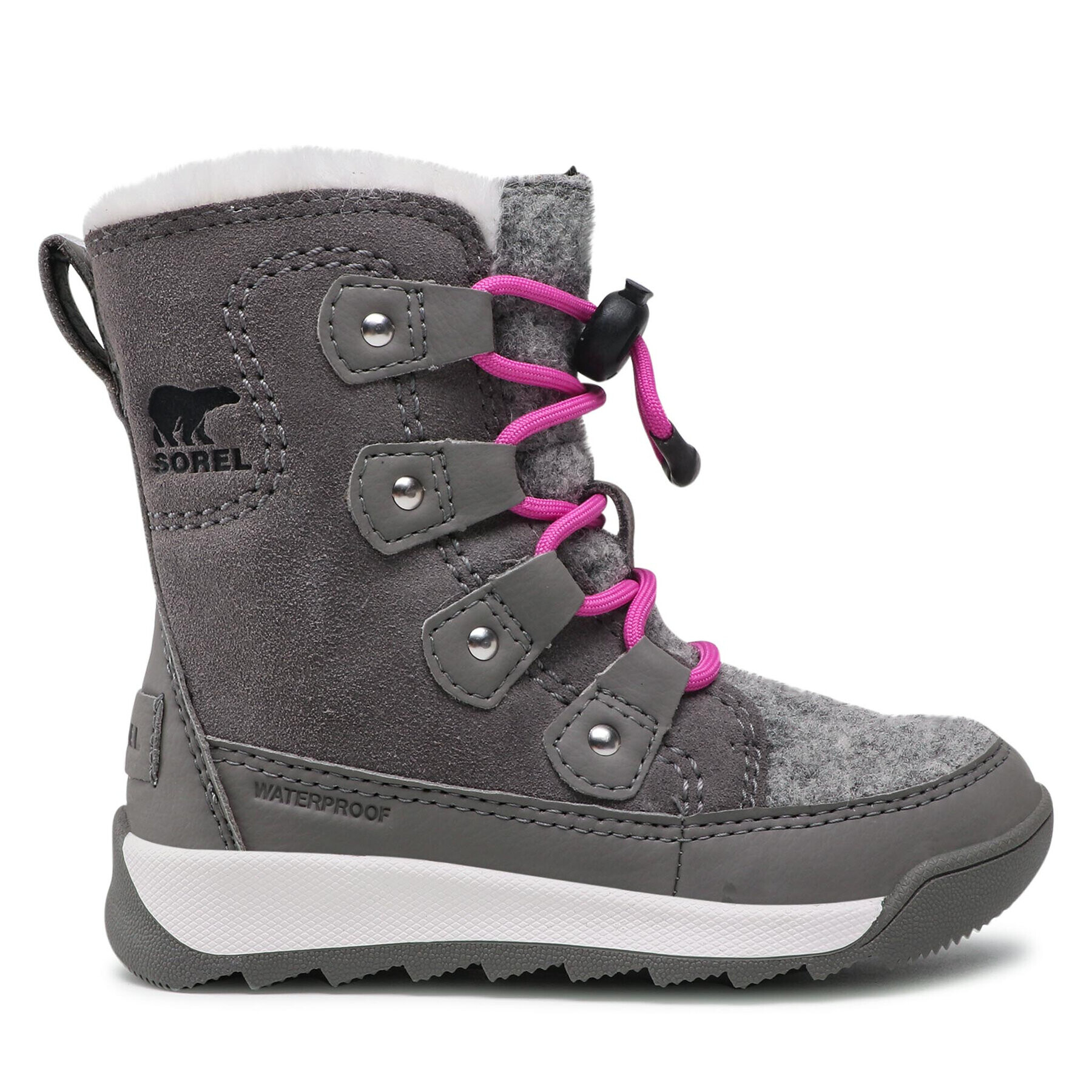 Sorel Sněhule Childrens Whitney™ II Joan Lace Wp NC4571-052 Šedá - Pepit.cz