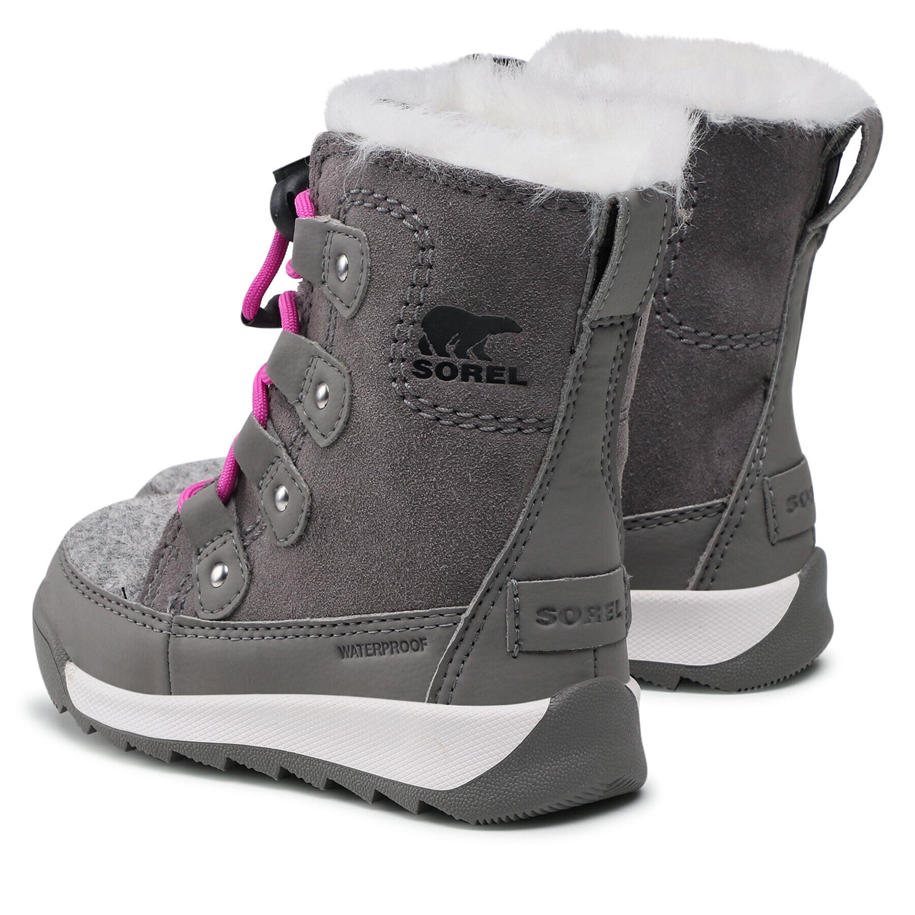 Sorel Sněhule Childrens Whitney™ II Joan Lace Wp NC4571-052 Šedá - Pepit.cz