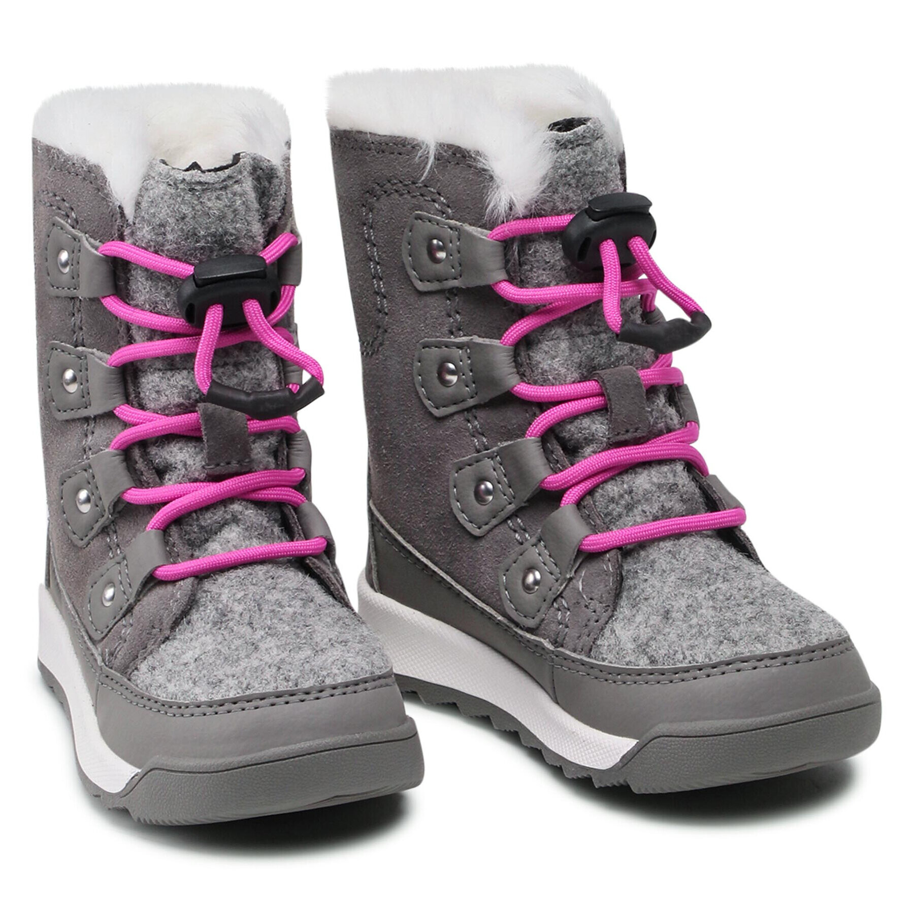 Sorel Sněhule Childrens Whitney™ II Joan Lace Wp NC4571-052 Šedá - Pepit.cz