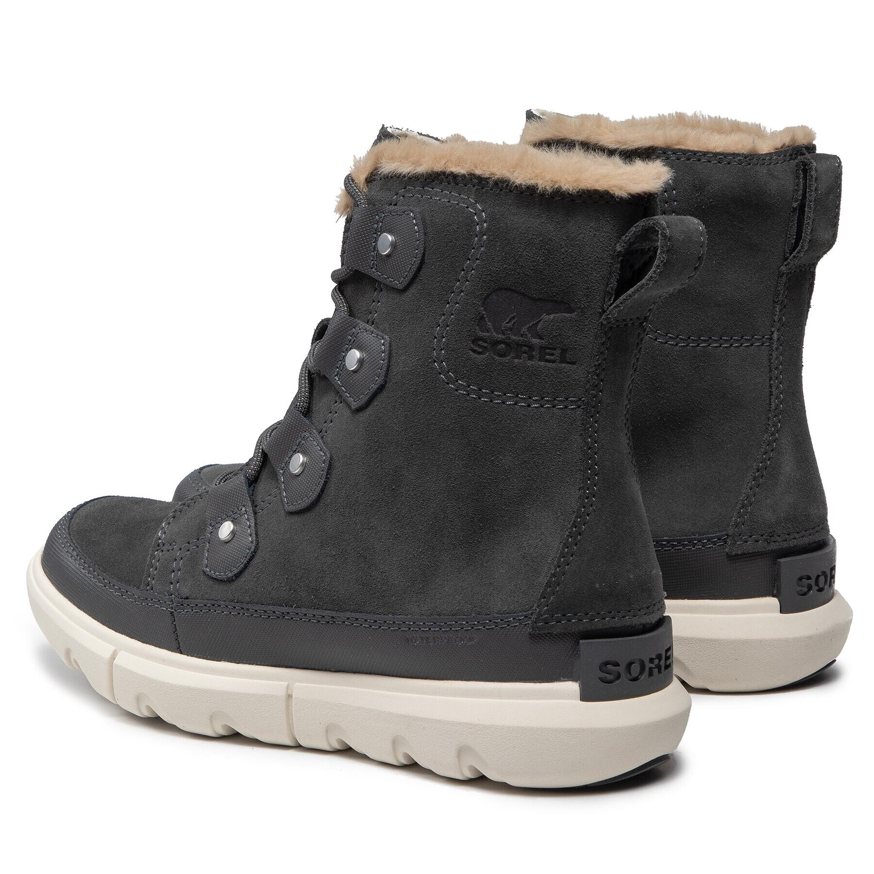 Sorel Sněhule Explorer™ II Joan Faux Fur Wp NL4462-028 Šedá - Pepit.cz