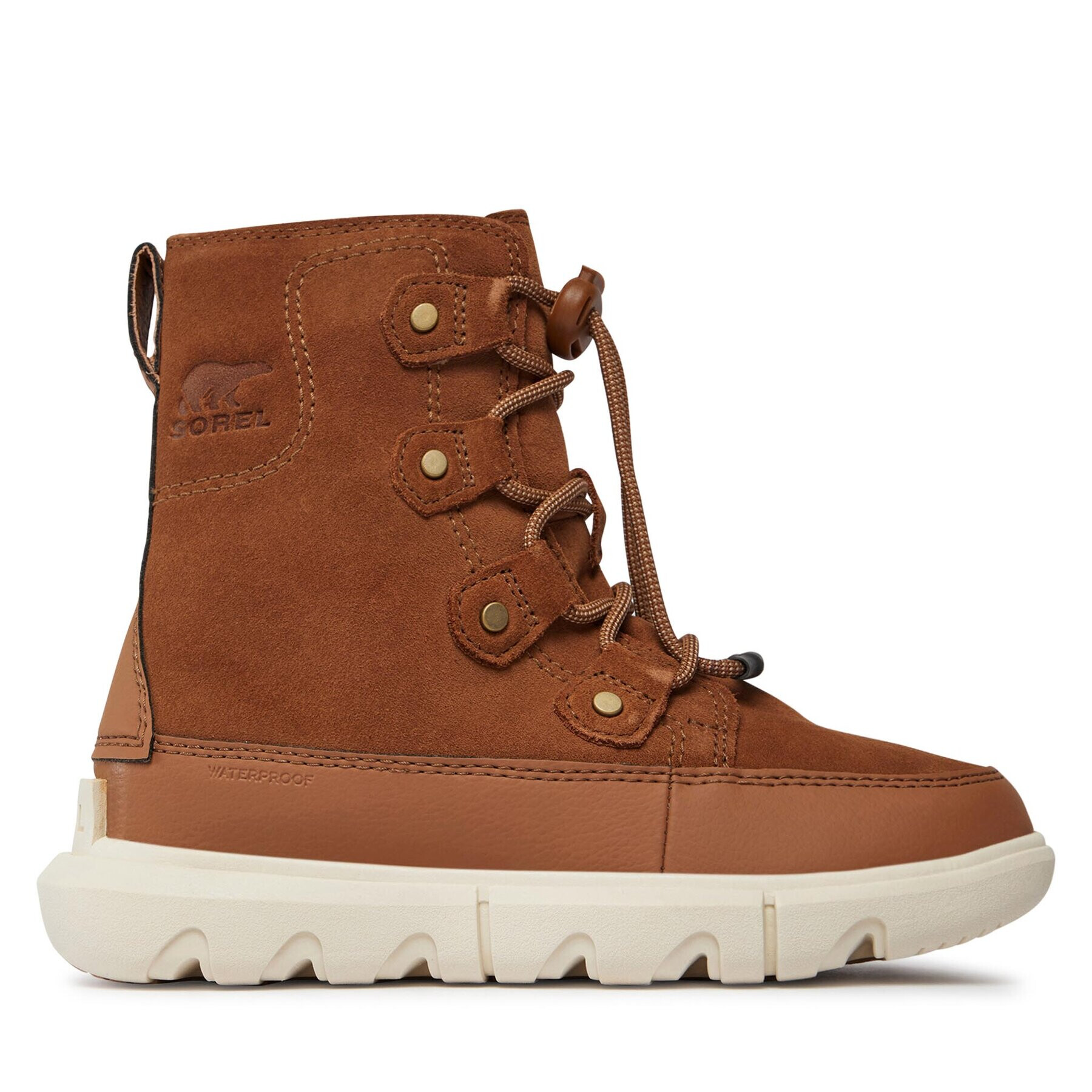 Sorel Sněhule Youth Explorer™ Lace Wp NY4897-242 Hnědá - Pepit.cz