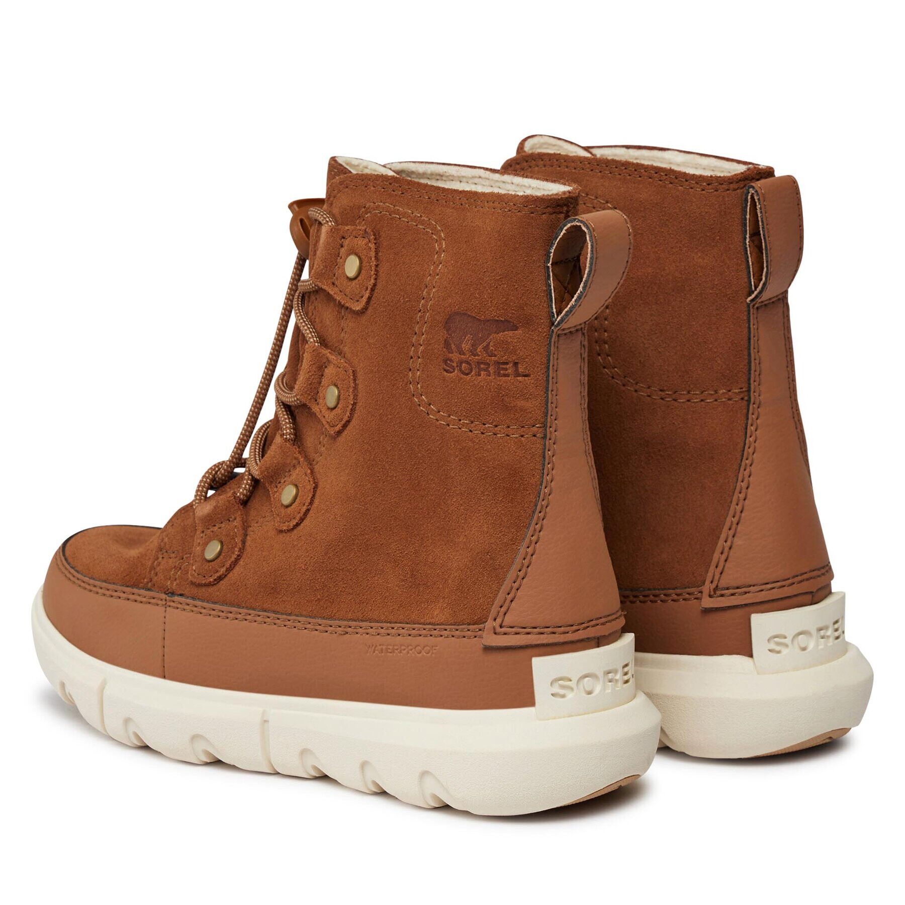 Sorel Sněhule Youth Explorer™ Lace Wp NY4897-242 Hnědá - Pepit.cz