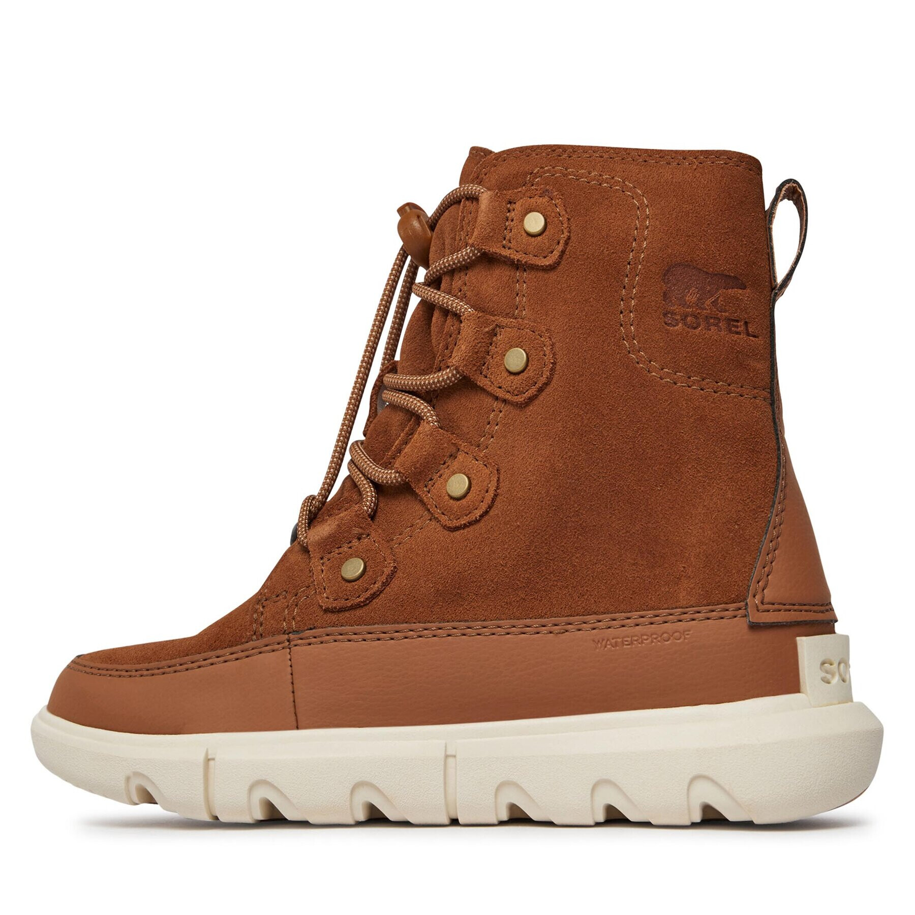 Sorel Sněhule Youth Explorer™ Lace Wp NY4897-242 Hnědá - Pepit.cz