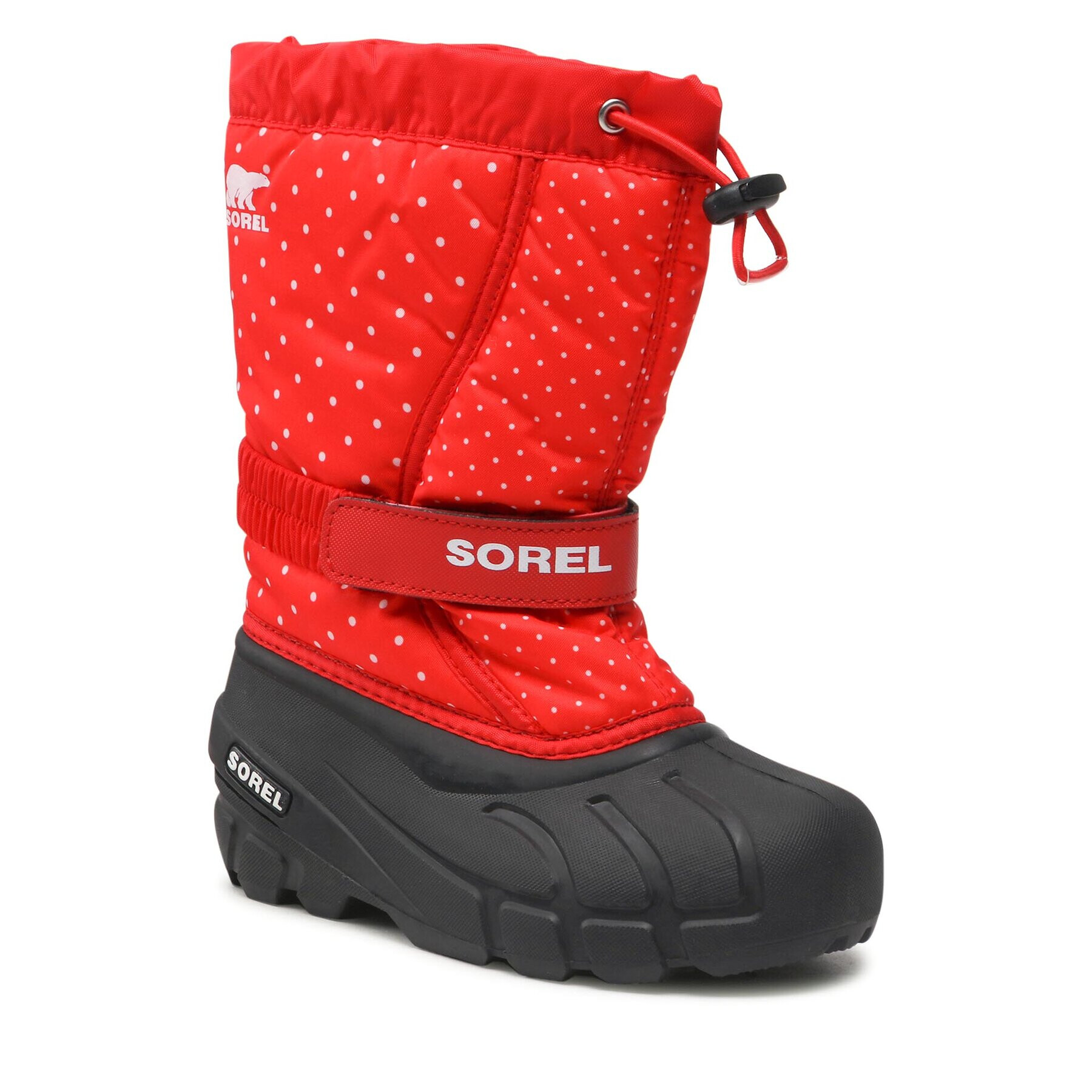 Sorel Sněhule Youth Flurry™ Print NY3503-646 Červená - Pepit.cz