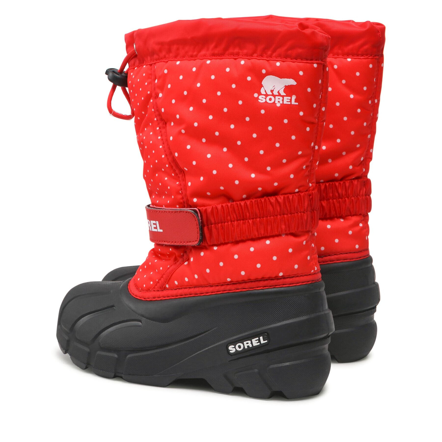 Sorel Sněhule Youth Flurry™ Print NY3503-646 Červená - Pepit.cz