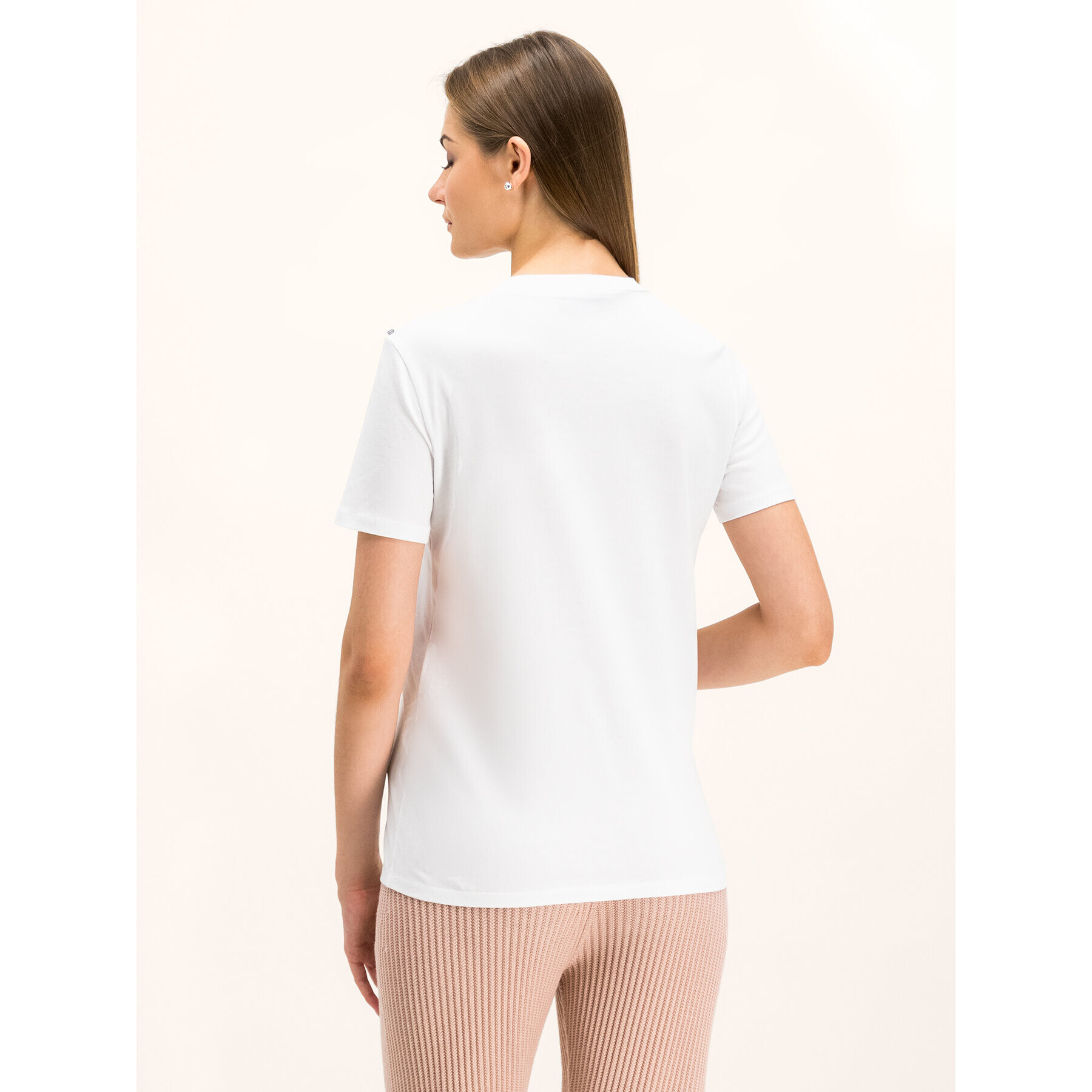 Sportmax Code T-Shirt 79760195 Bílá Regular Fit - Pepit.cz