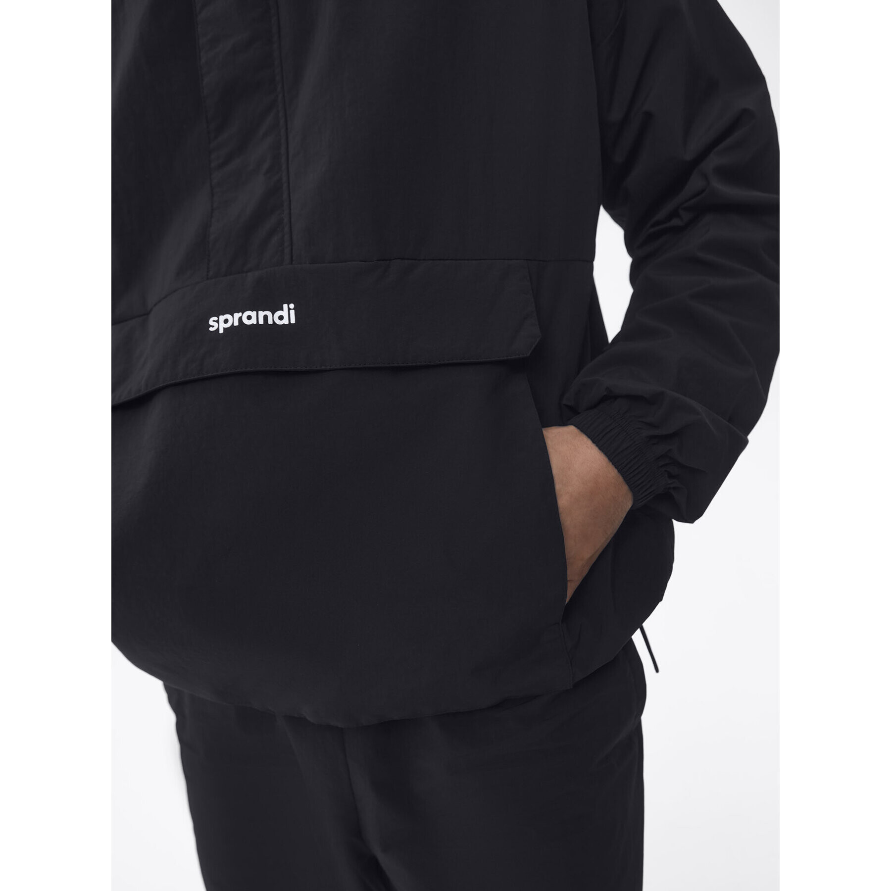 Sprandi Bunda anorak SP22-KUM100 Černá Regular Fit - Pepit.cz