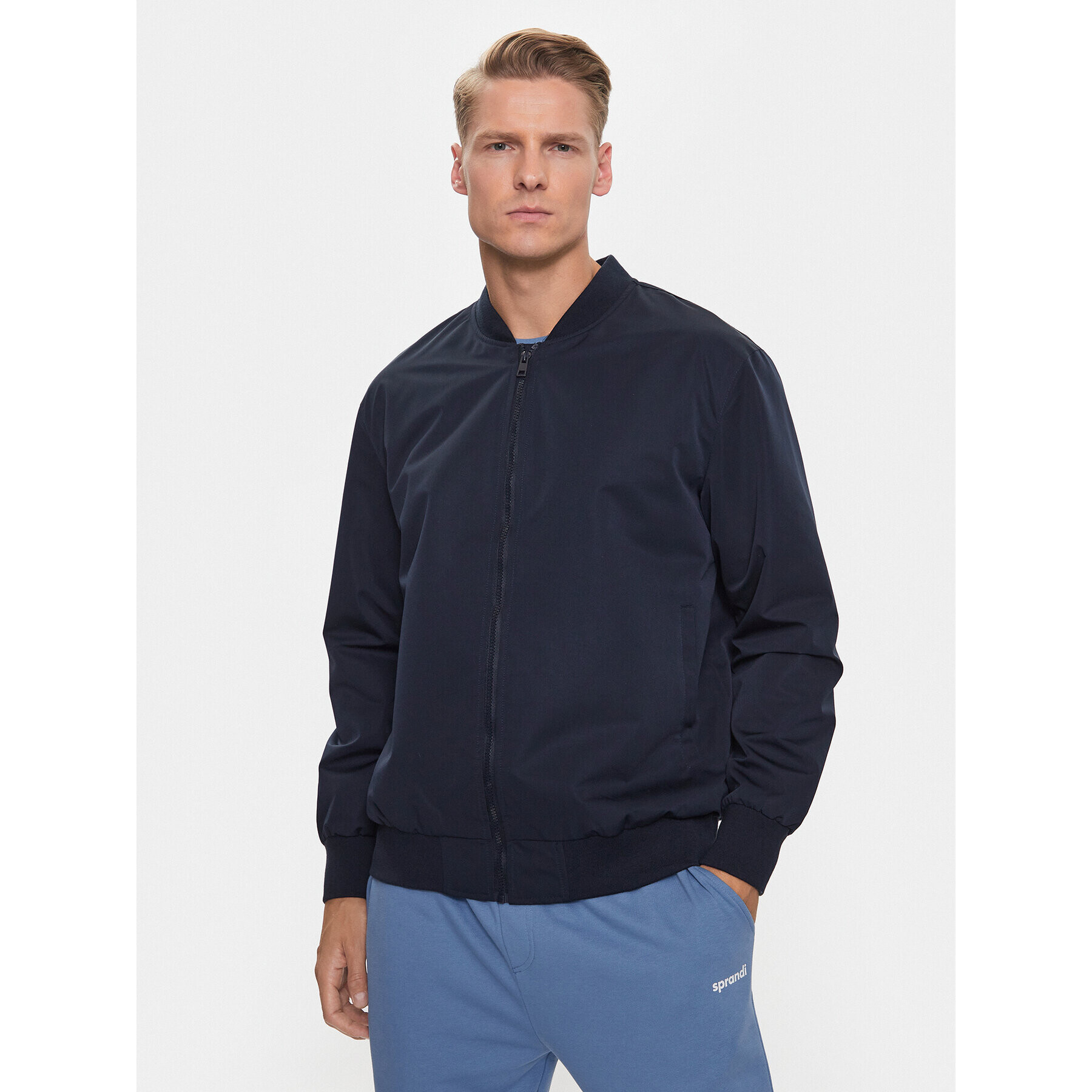 Sprandi Bunda bomber SP3-KUM002 Tmavomodrá Regular Fit - Pepit.cz