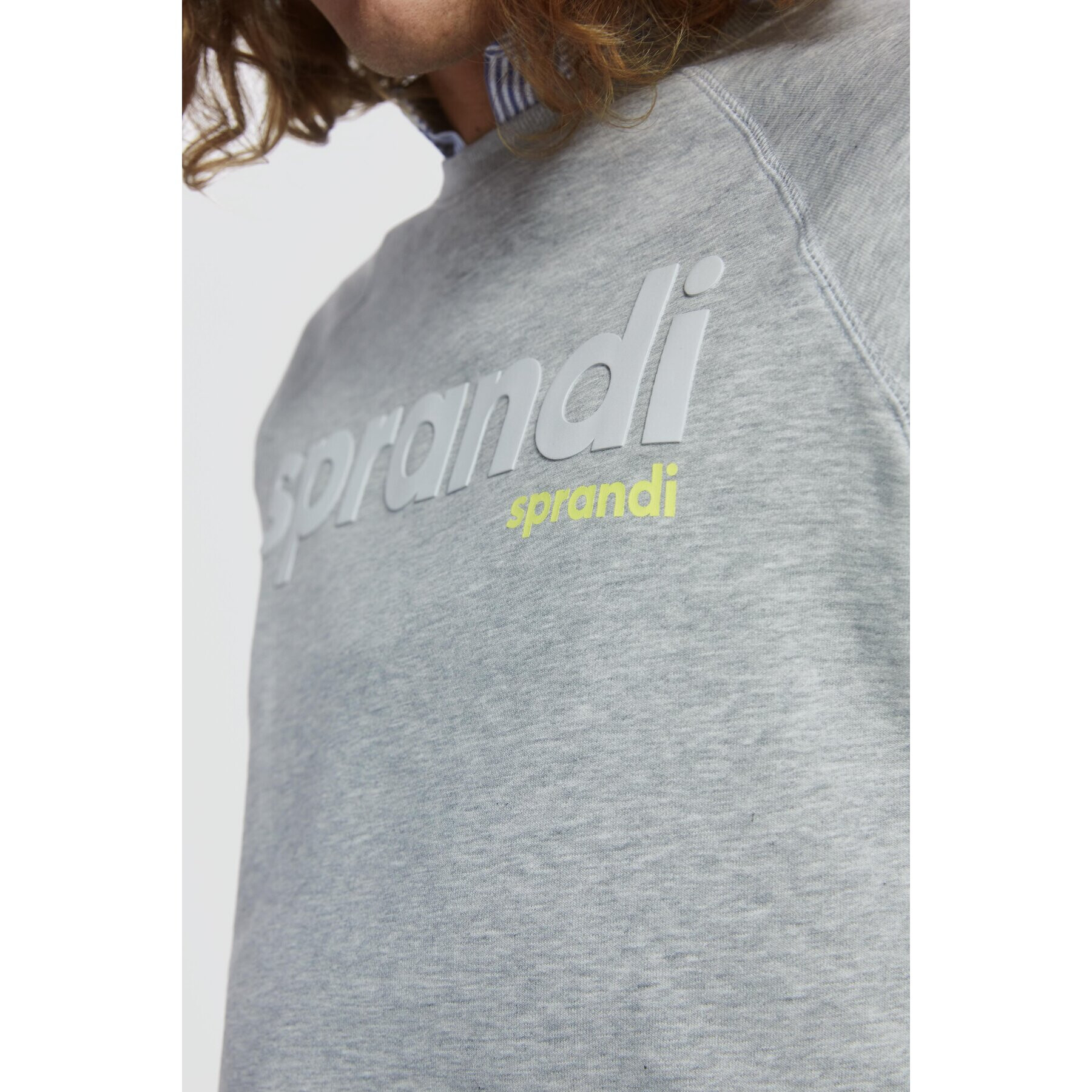 Sprandi Mikina AW21-BJM031 Šedá Regular Fit - Pepit.cz