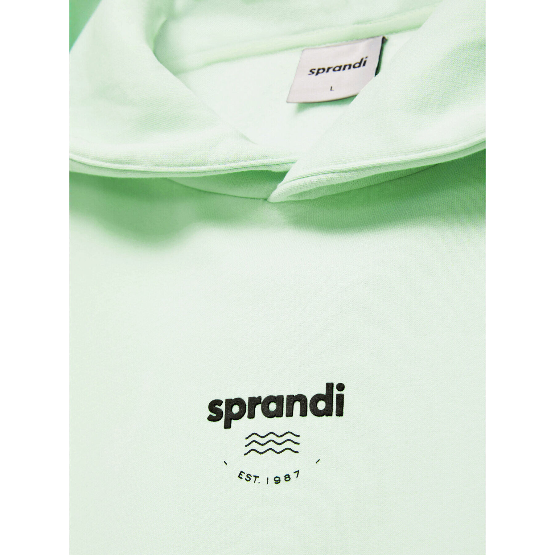 Sprandi Mikina SP22-BJM001 Zelená Relaxed Fit - Pepit.cz