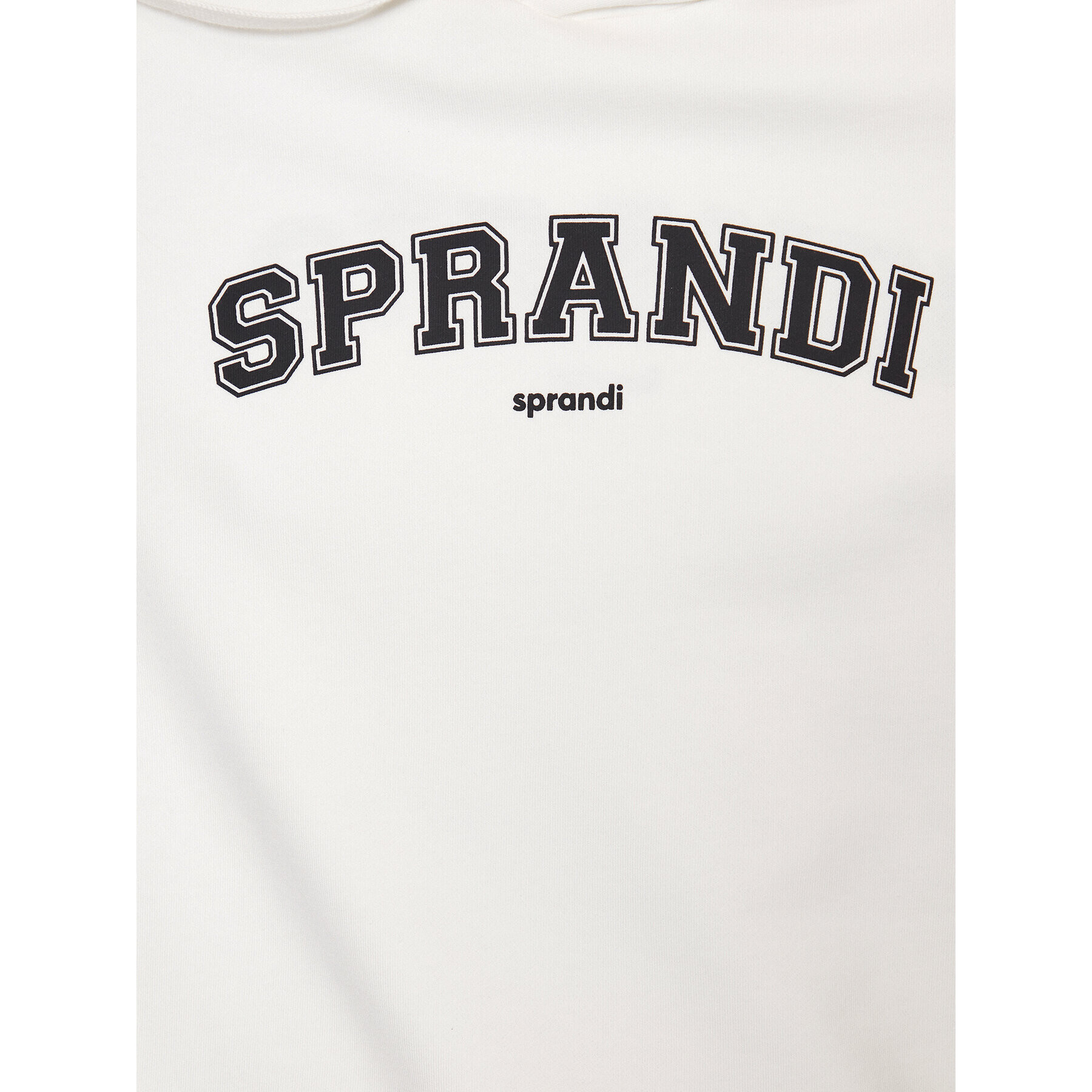 Sprandi Mikina SP3-BLM031 Bílá Regular Fit - Pepit.cz