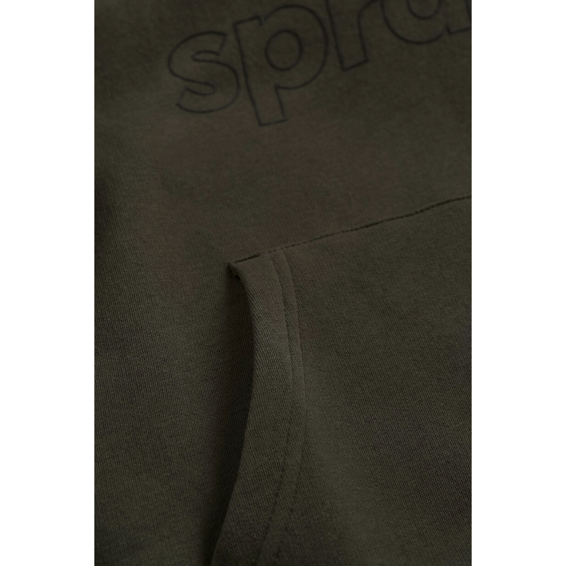 Sprandi Mikina SS21-BLK005 Zelená Regular Fit - Pepit.cz