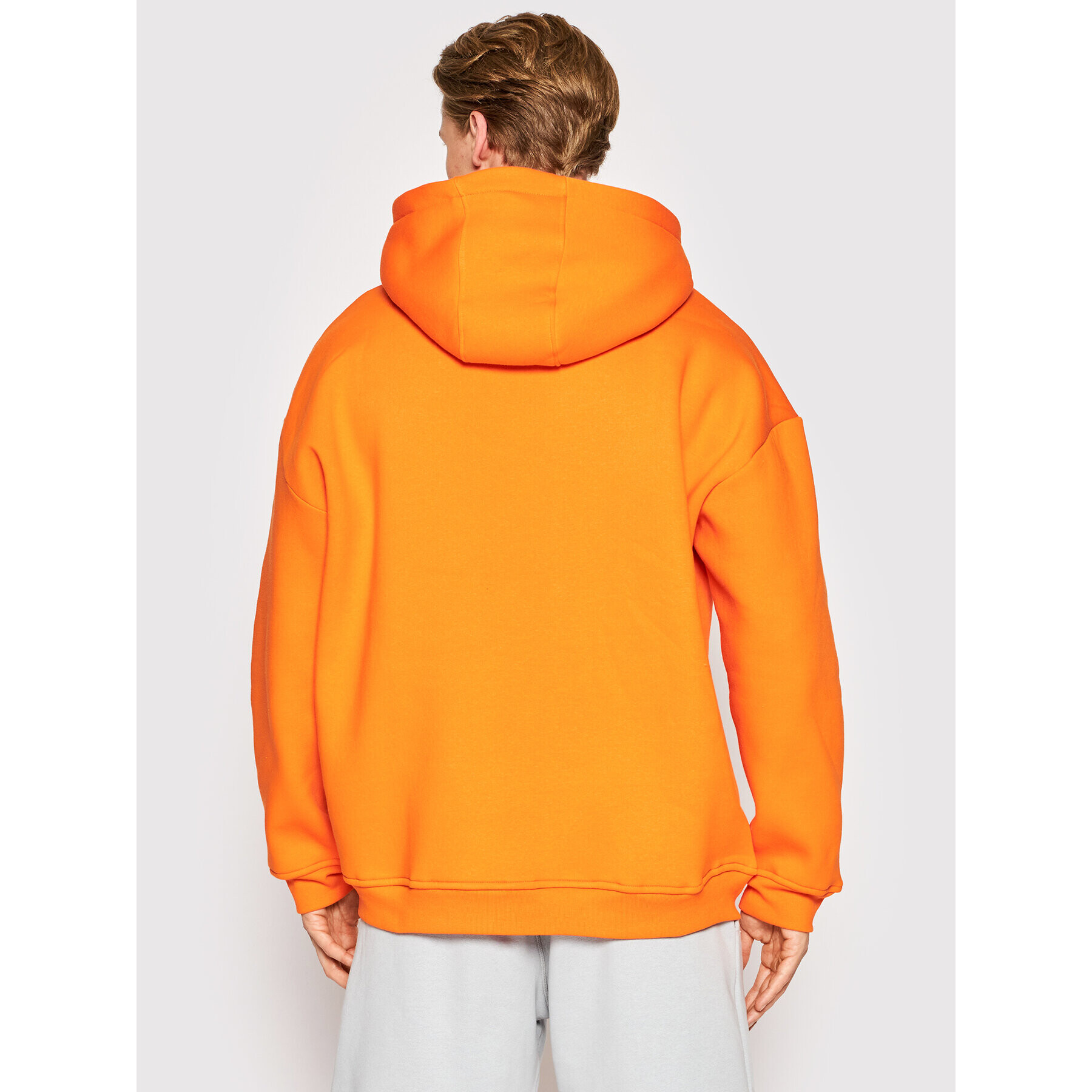 Sprandi Mikina Unisex SP22-BLU202 Oranžová Oversize - Pepit.cz