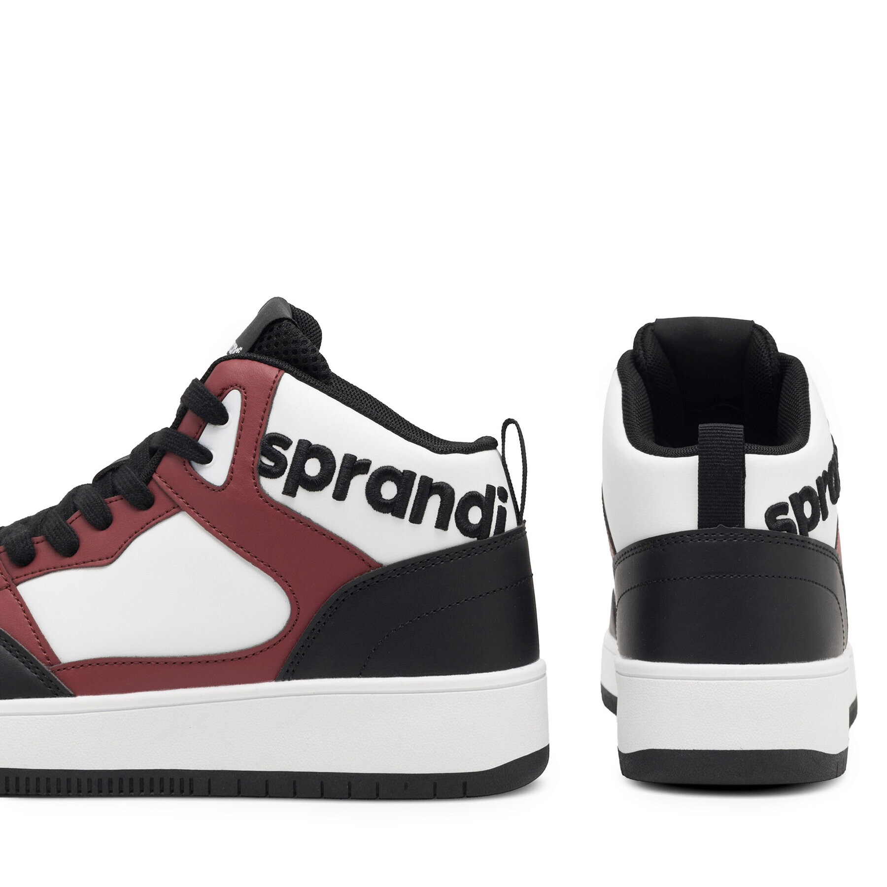 Sprandi Sneakersy HEAT MID MPRS-2022M03108-2 Bordó - Pepit.cz