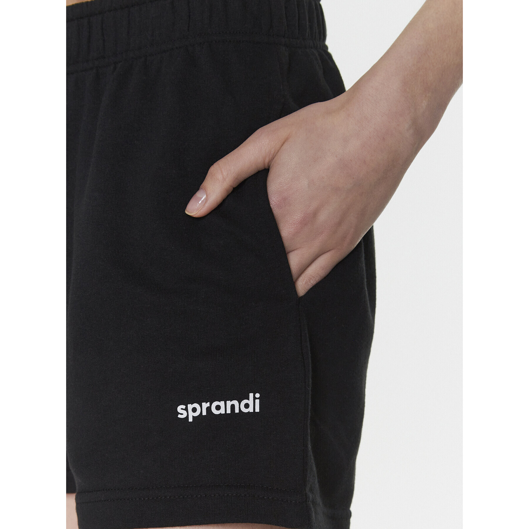 Sprandi Sportovní kraťasy SP3-SKD003 Černá Regular Fit - Pepit.cz