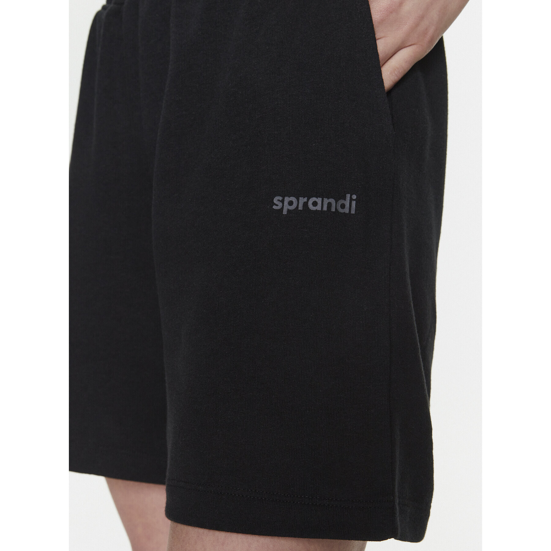 Sprandi Sportovní kraťasy SP3-SKD011 Černá Relaxed Fit - Pepit.cz