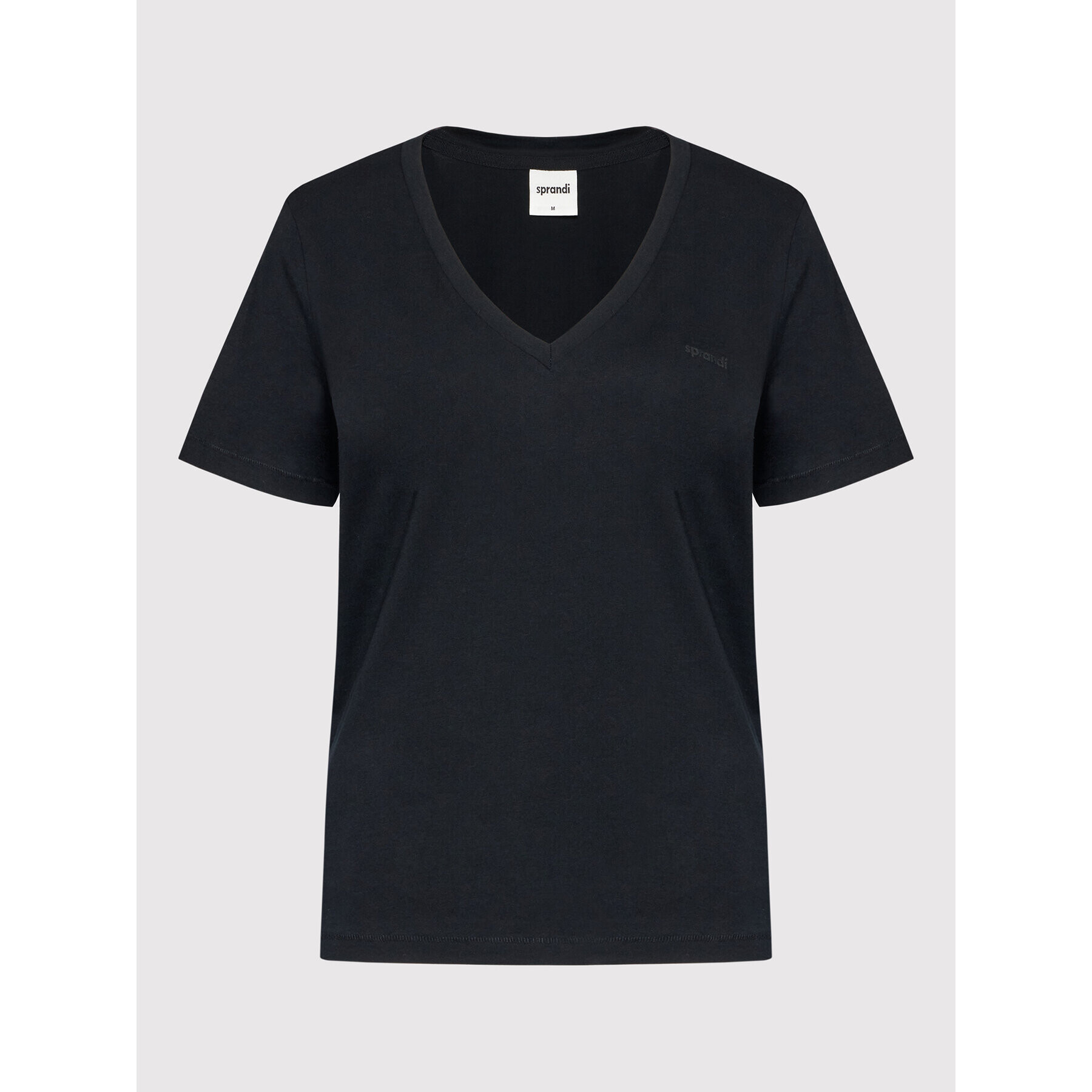 Sprandi T-Shirt AW21-TSD005 Černá Regular Fit - Pepit.cz