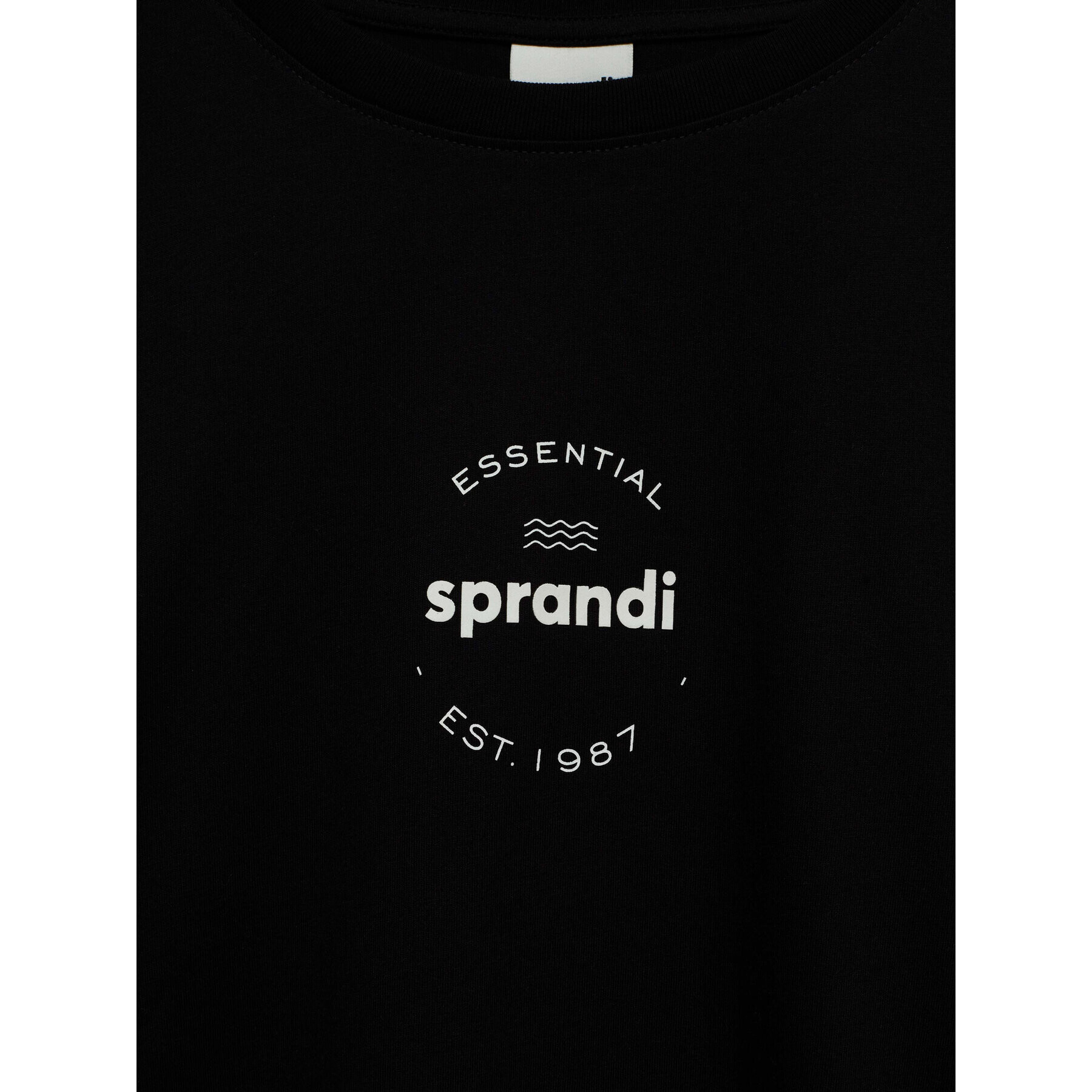 Sprandi T-Shirt SP22-TSM003 Černá Regular Fit - Pepit.cz