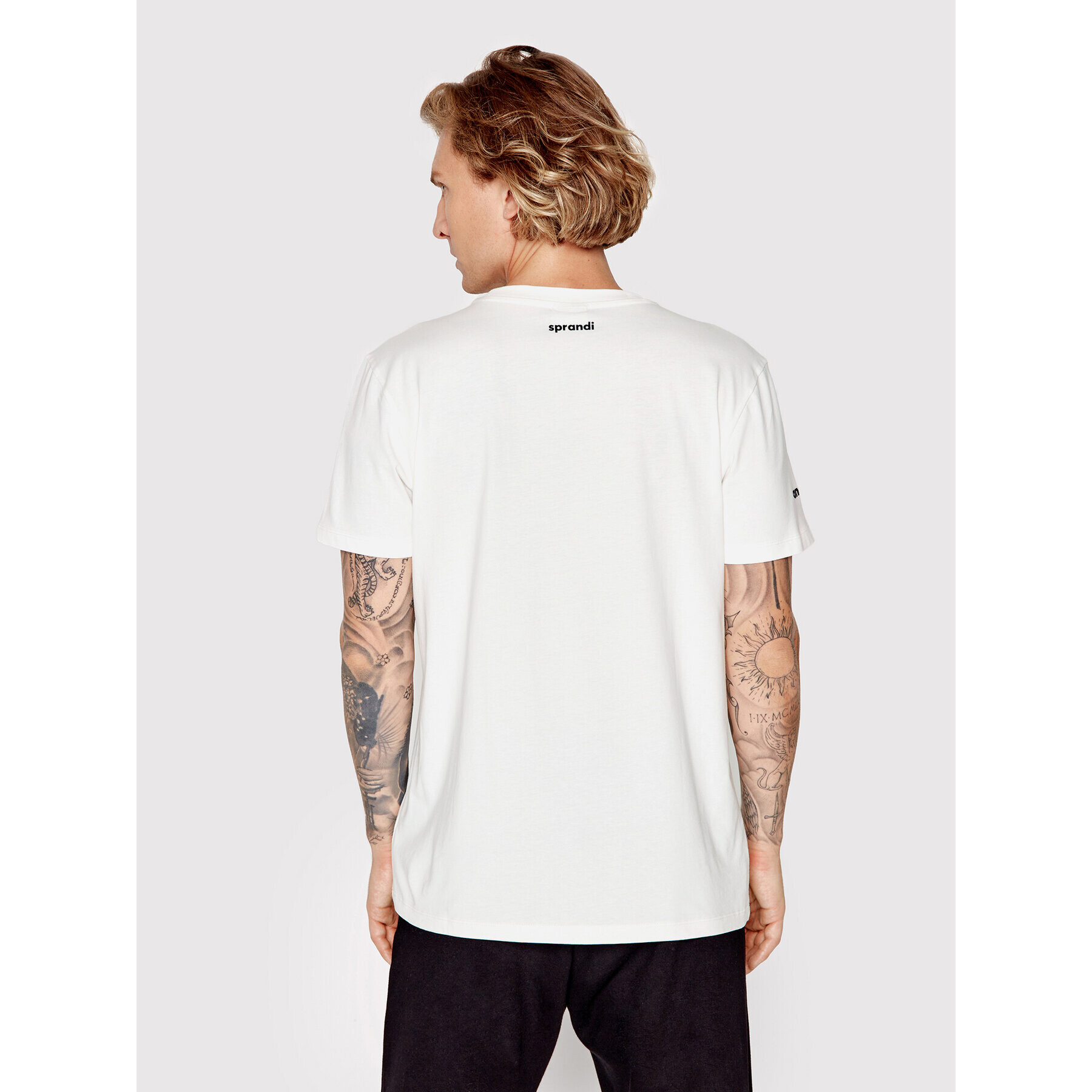 Sprandi T-Shirt SP22-TSM530 Bílá Regular Fit - Pepit.cz