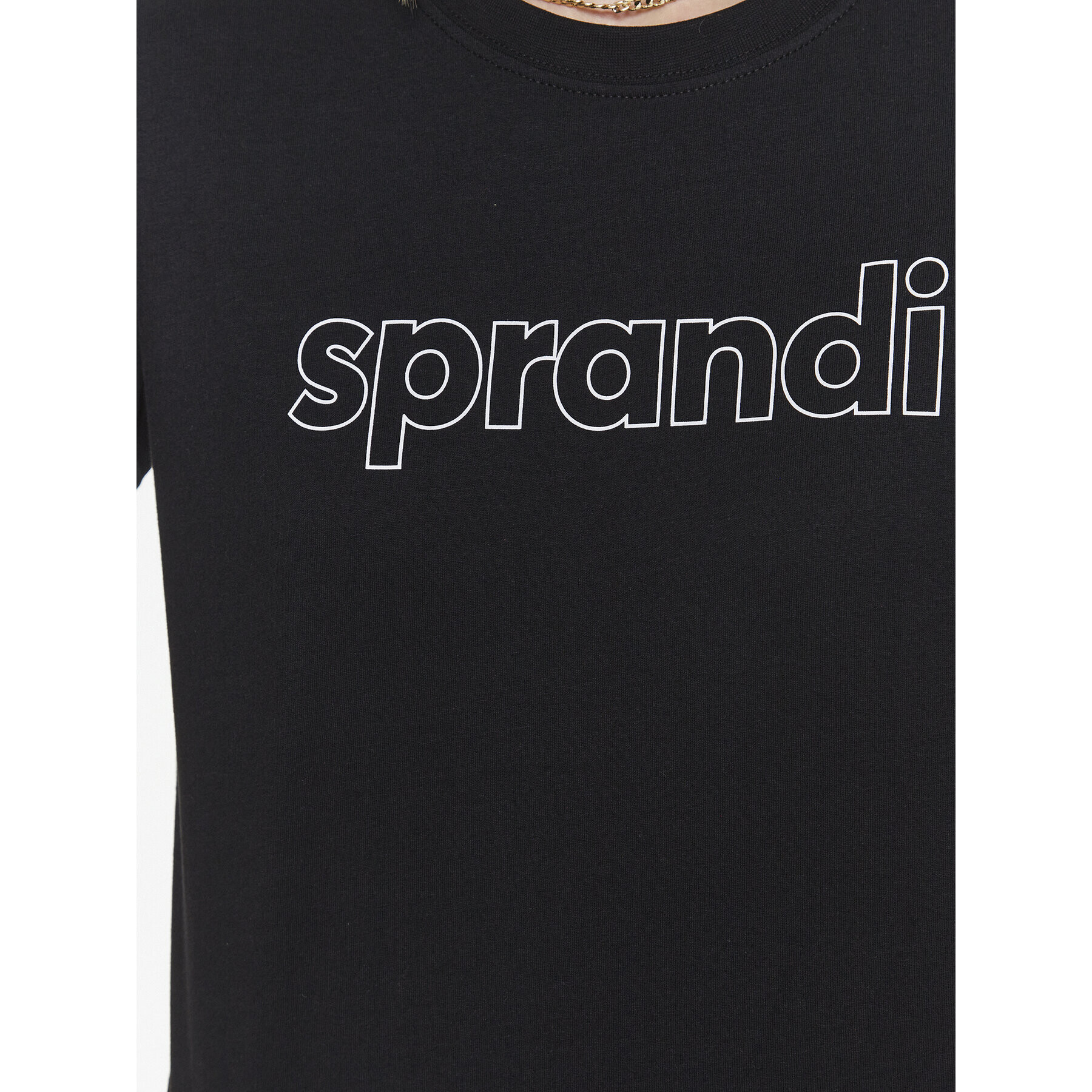 Sprandi T-Shirt SP3-TSD032 Černá Relaxed Fit - Pepit.cz