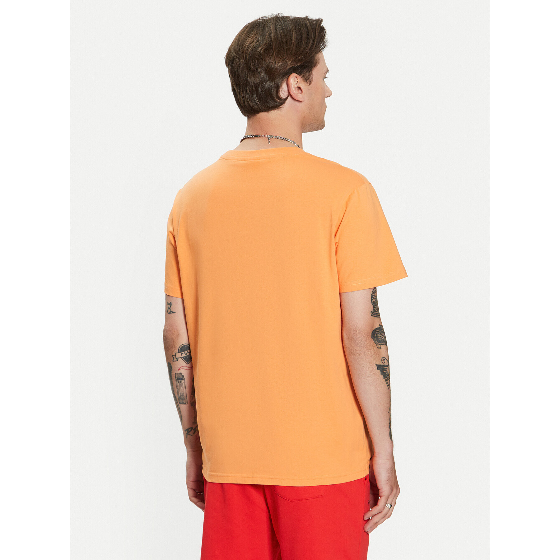 Sprandi T-Shirt SP3-TSM005 Oranžová Regular Fit - Pepit.cz