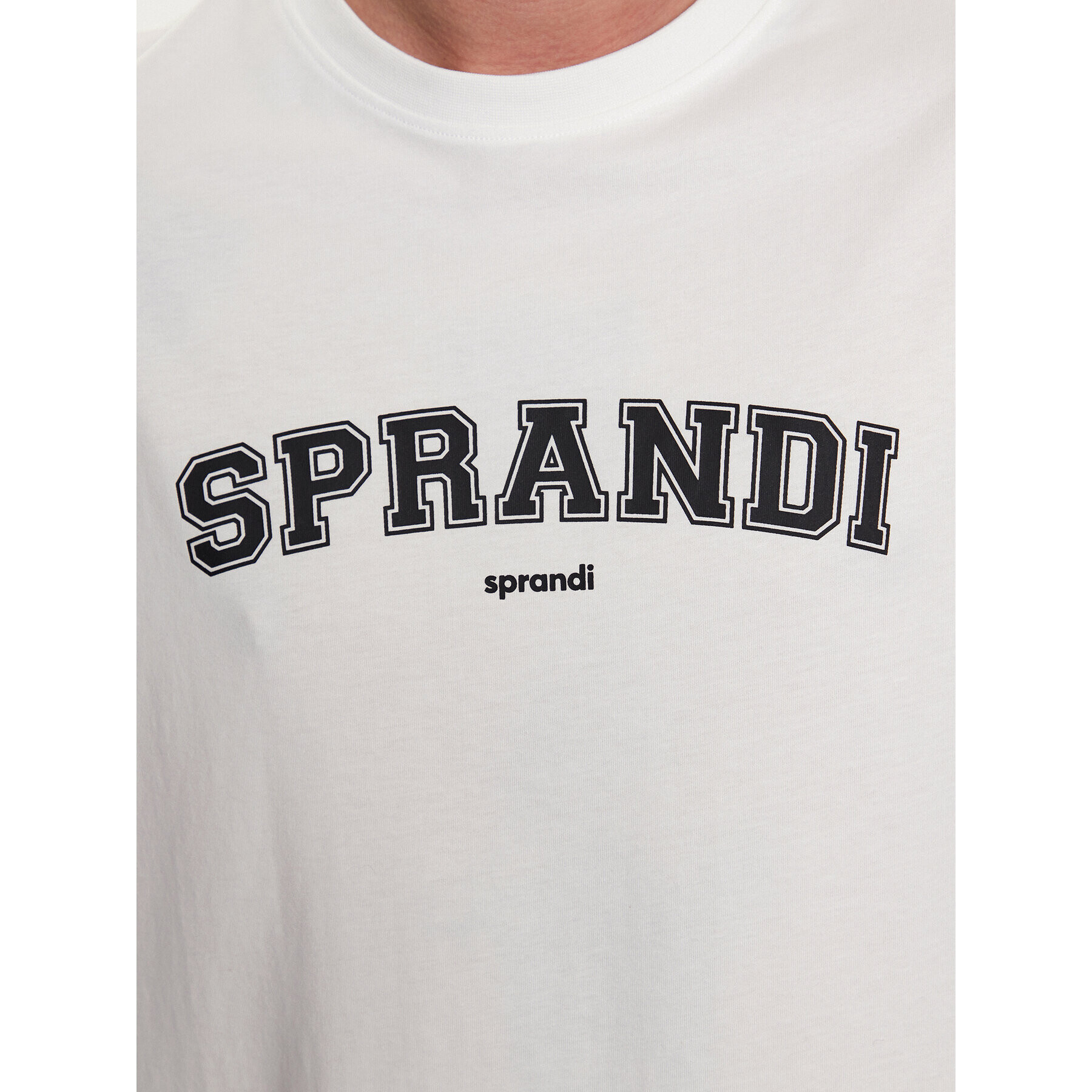 Sprandi T-Shirt SP3-TSM011 Bílá Regular Fit - Pepit.cz