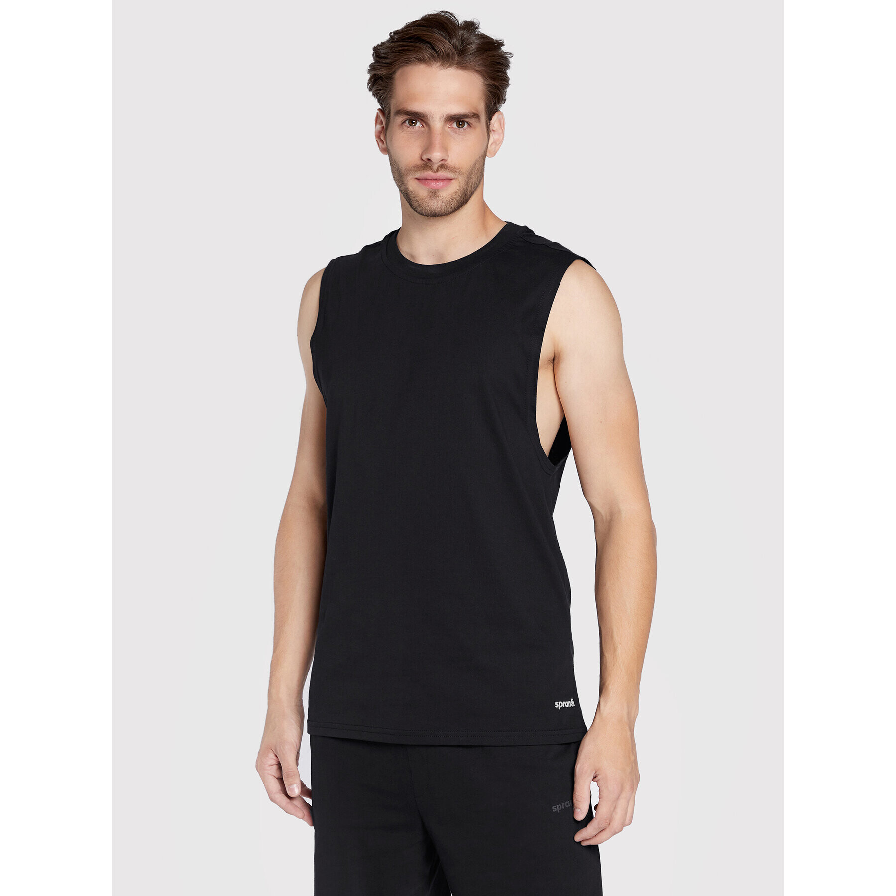 Sprandi Tank top SP22-TPM201 Černá Regular Fit - Pepit.cz