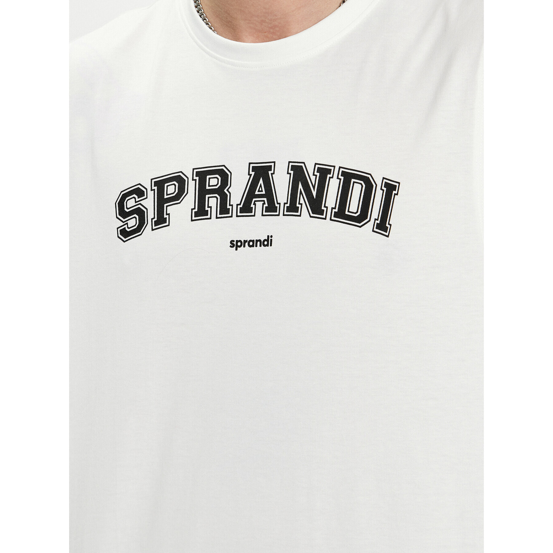 Sprandi Tank top SP3-TPM011 Bílá Regular Fit - Pepit.cz