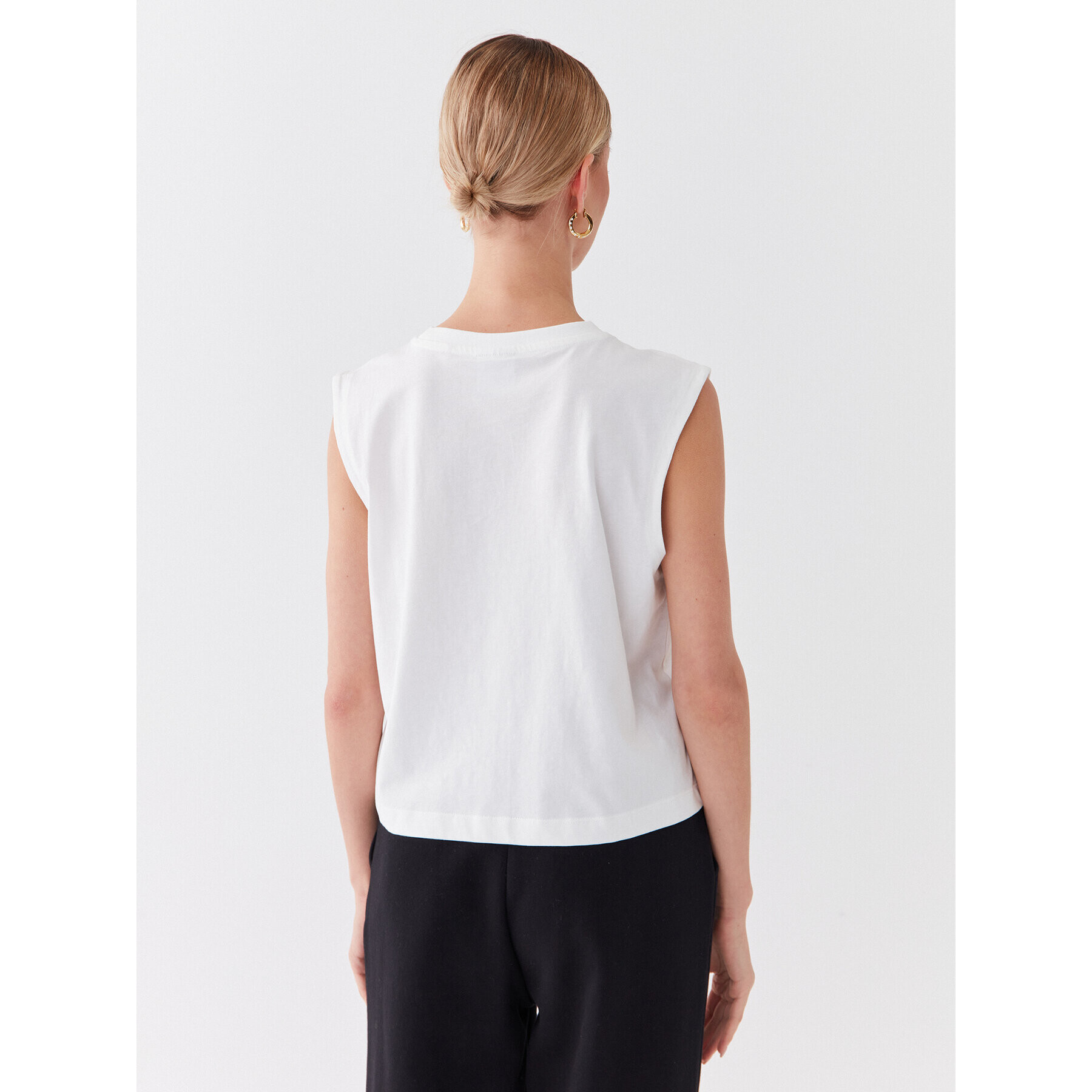 Sprandi Top SP3-TPD011 Bílá Regular Fit - Pepit.cz