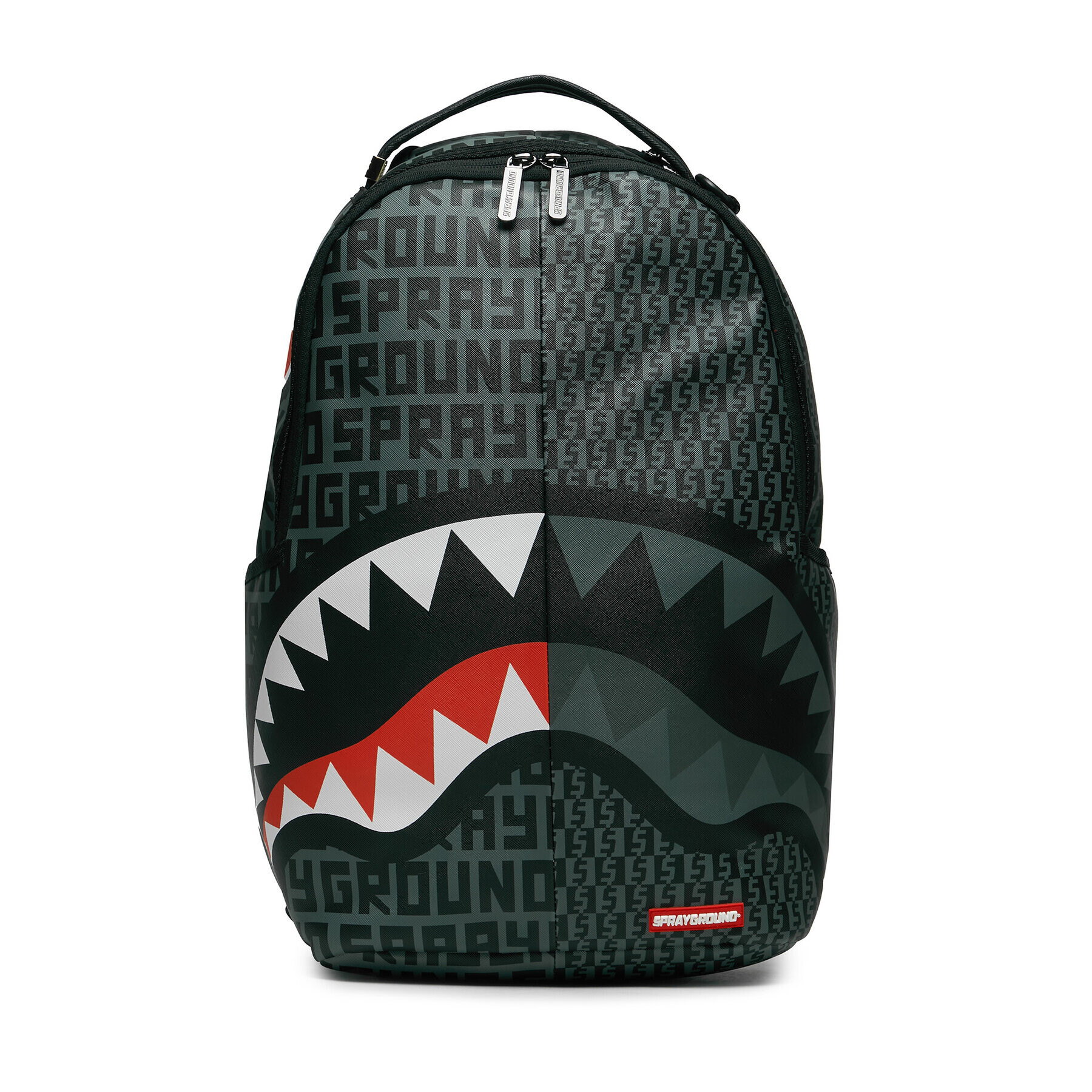 SPRAYGROUND Batoh Split Infinity Check In Grey 910B5472NSZ Černá - Pepit.cz