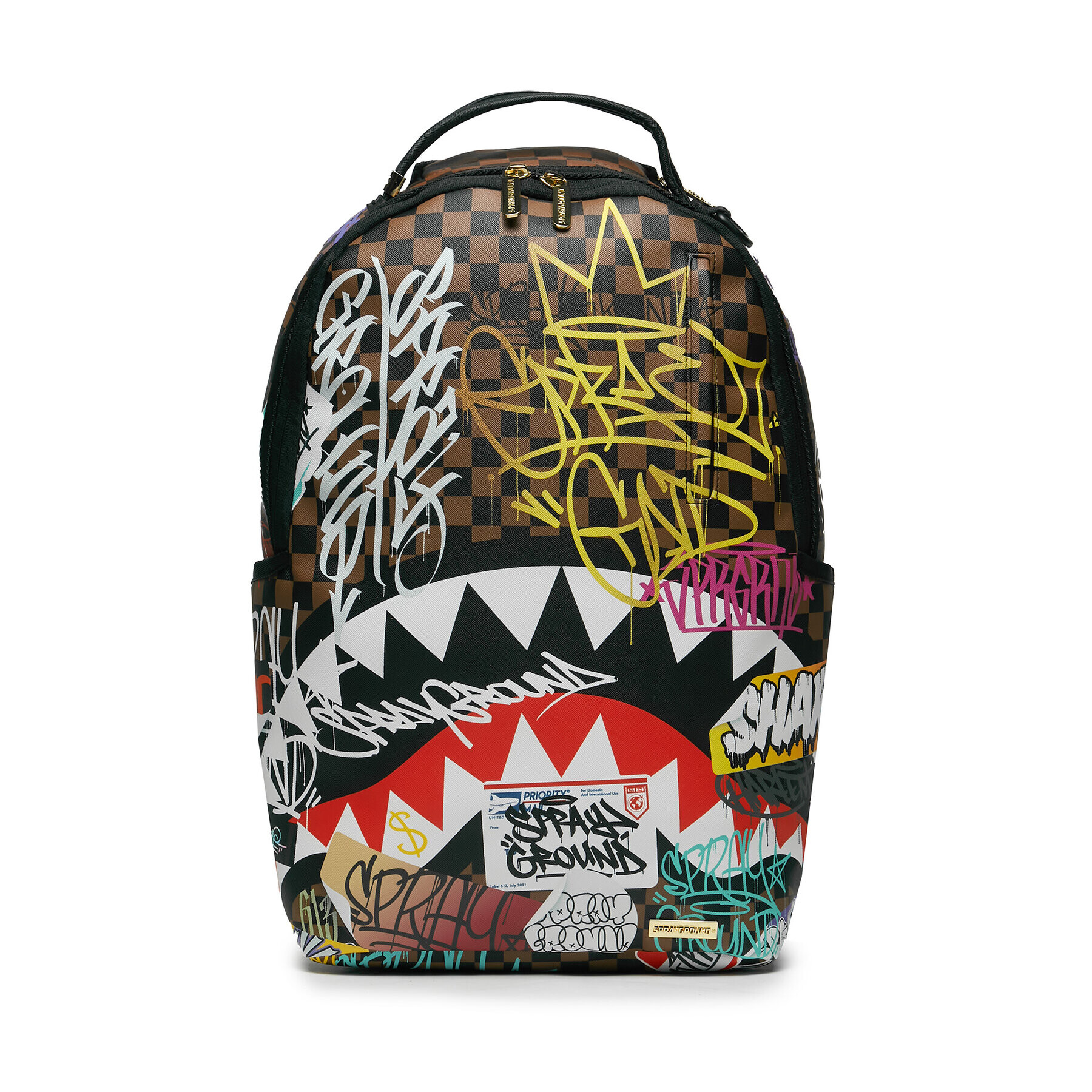 SPRAYGROUND Batoh Tagged Up Sharks In Paris 910B5119NSZ Barevná - Pepit.cz