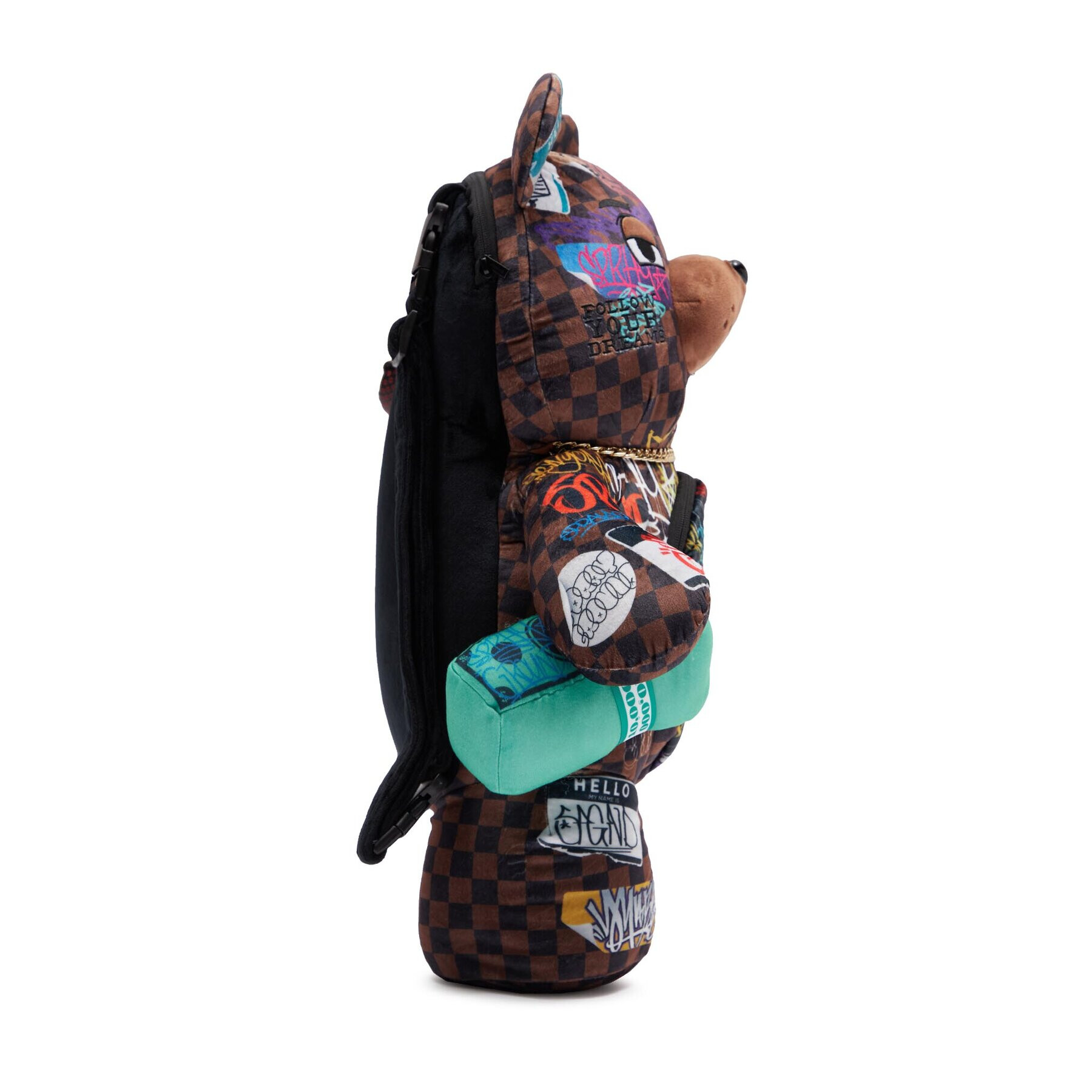 SPRAYGROUND Batoh Tagged Up Sip Bear 910B5510NSZ Barevná - Pepit.cz